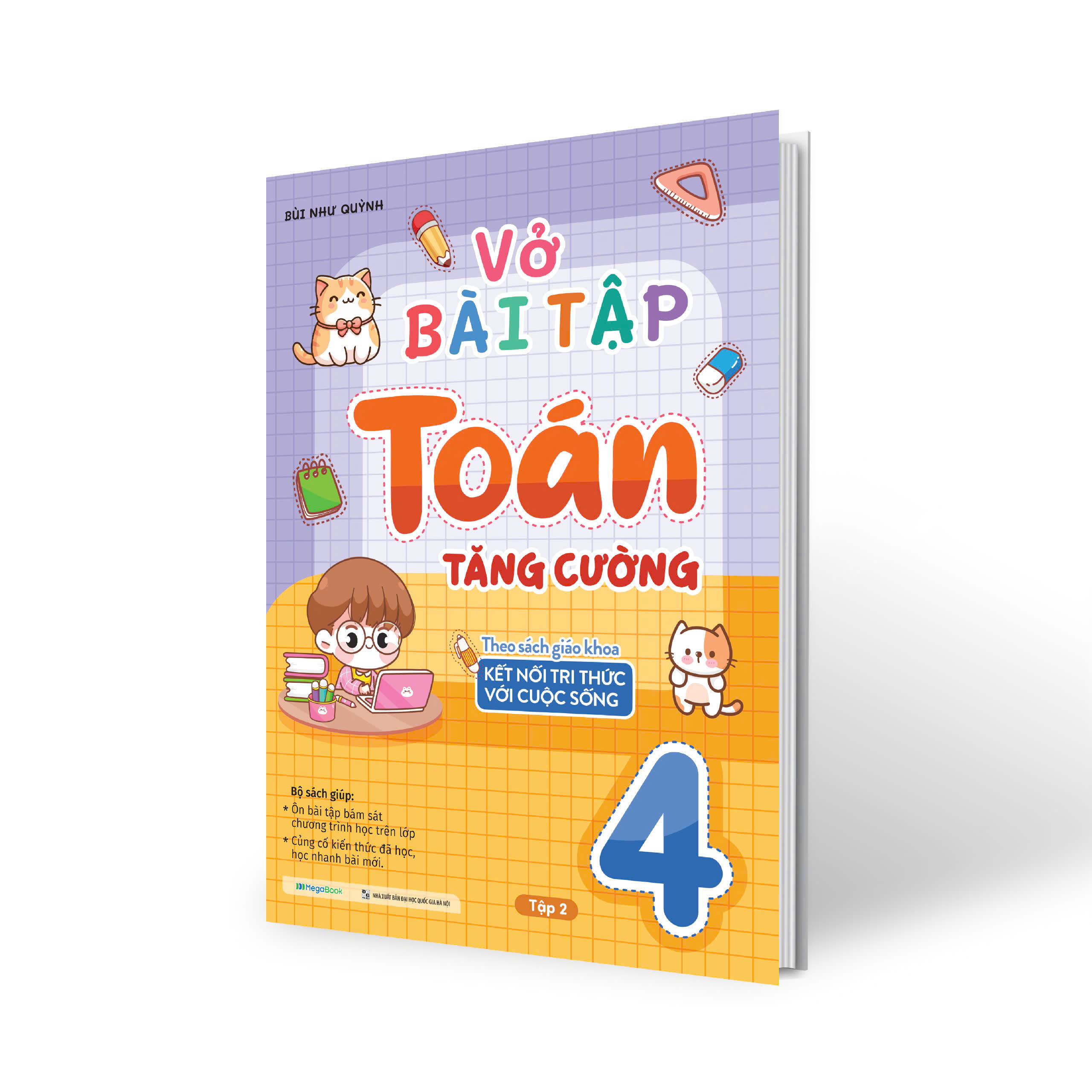 Bộ Vở Bài Tập Toán Tăng Cường Lớp 4 - Tập 2 (Theo Sách Giáo Khoa Kết Nối Tri Thức Với Cuộc Sống) - Ảnh 4
