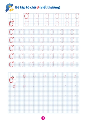 bộ vở bé làm quen với chữ cái - tập 1 (dành cho bé từ 5 - 6 tuổi) (tái bản) - Ảnh 8