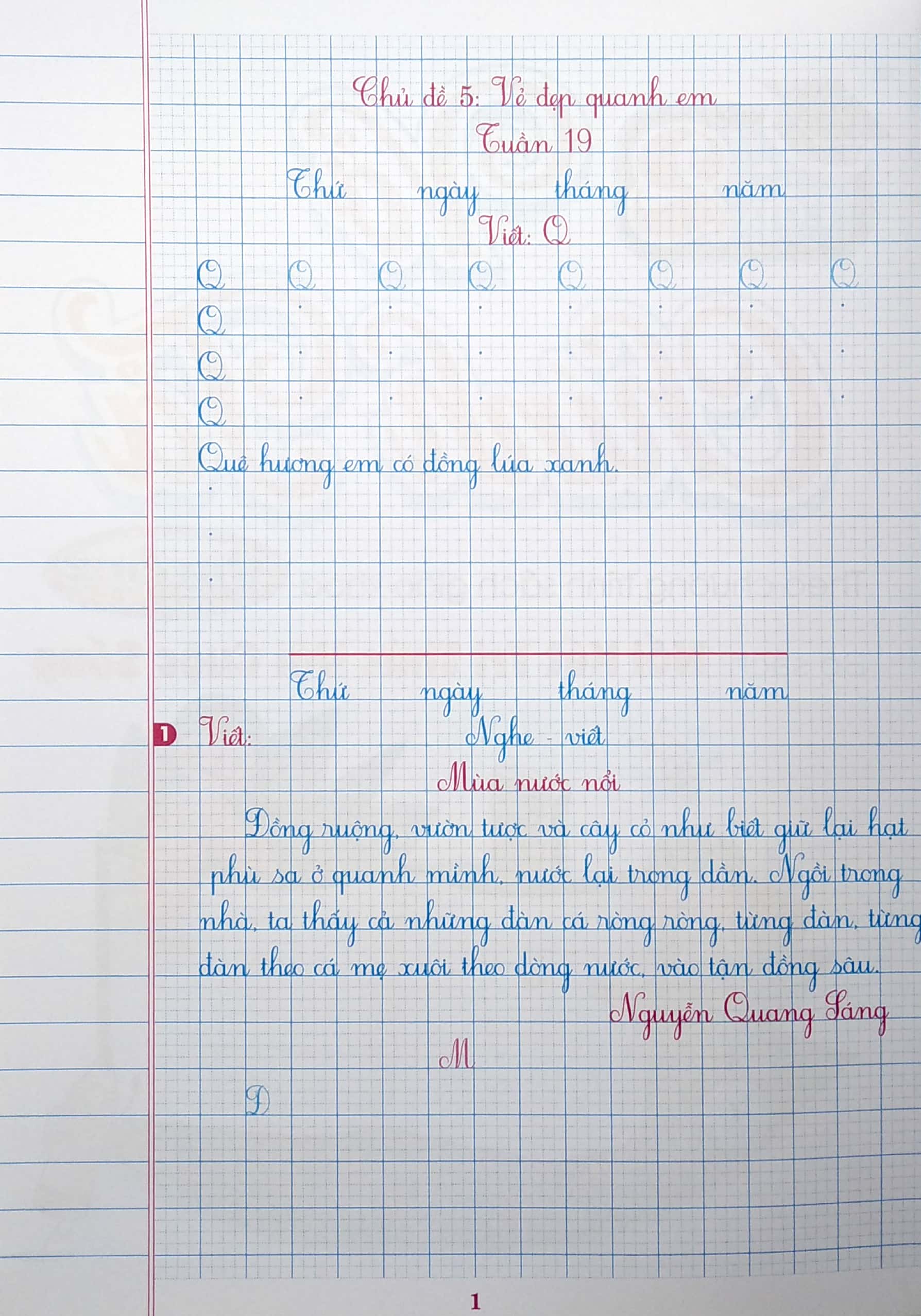 bộ vở chính tả lớp 2 - quyển 2 (theo kết nối tri thức với cuộc sống) - Ảnh 3