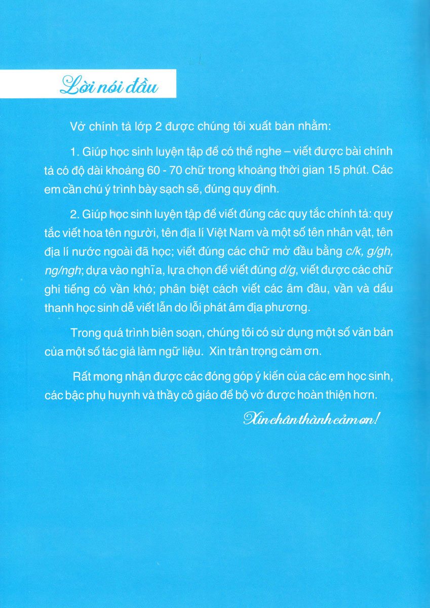 bộ vở chính tả - lớp 2 - tập 2 (biên soạn theo chương trình giáo dục phổ thông mới) - Ảnh 3