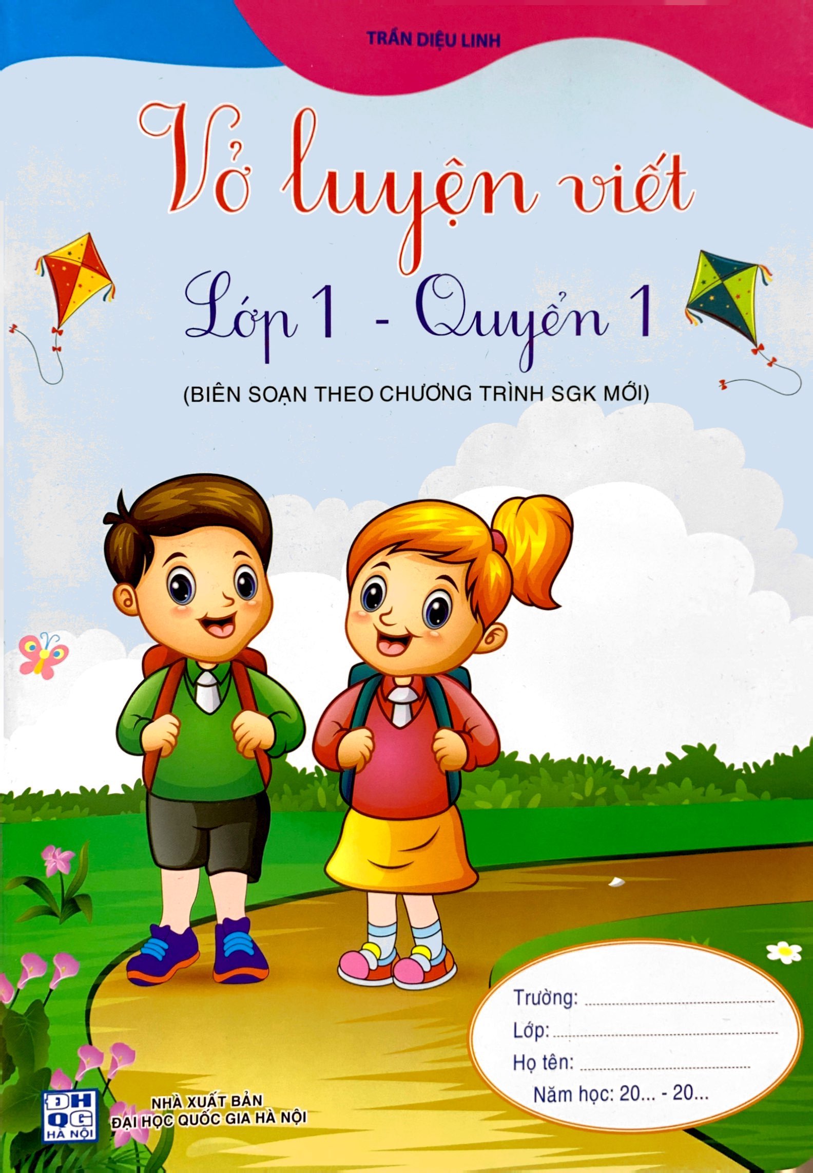 bộ vở luyện viết lớp 1 - quyển 1 (cánh diều) - Ảnh 2