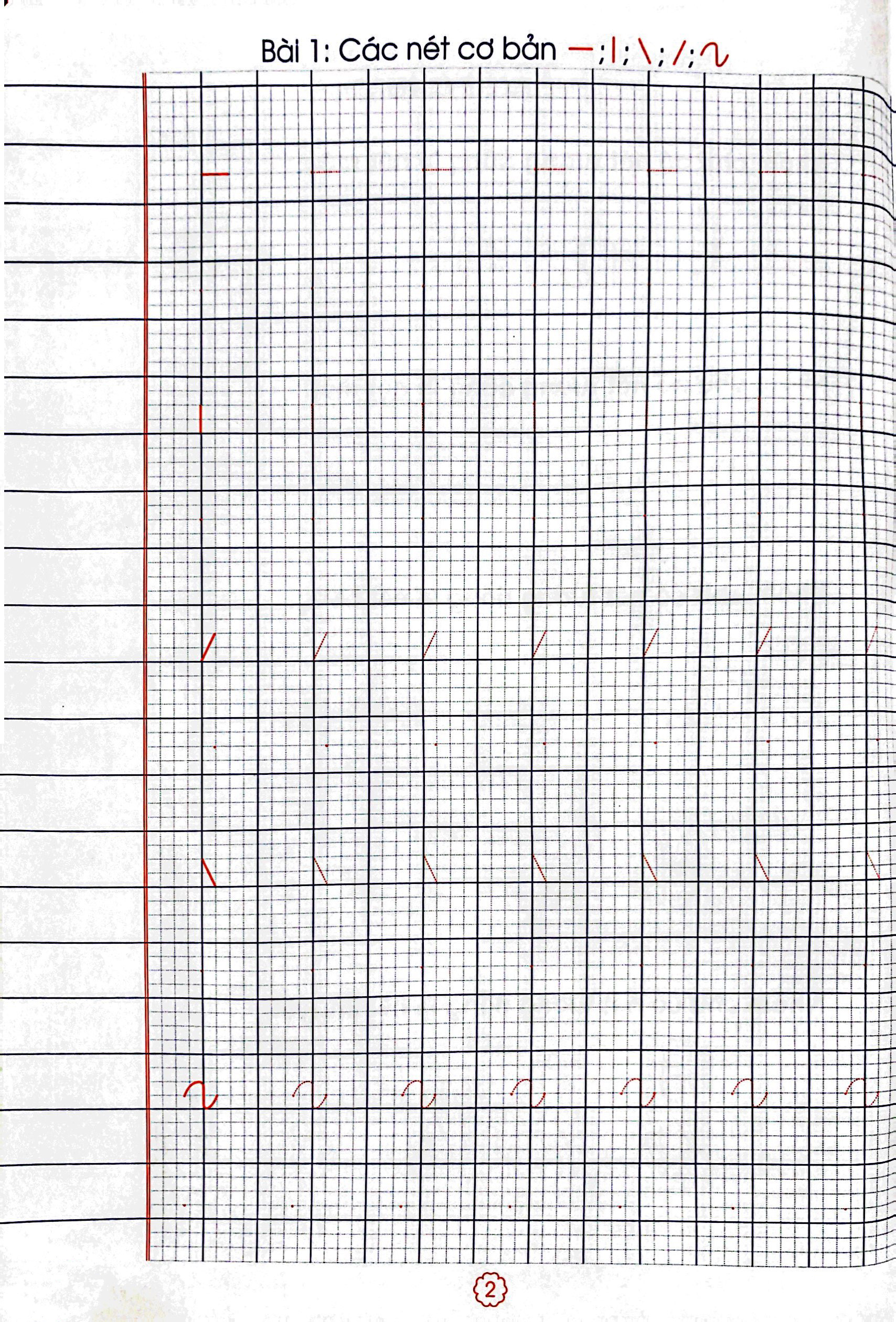 bộ vở luyện viết lớp 1 - quyển 1 (cánh diều) - Ảnh 4