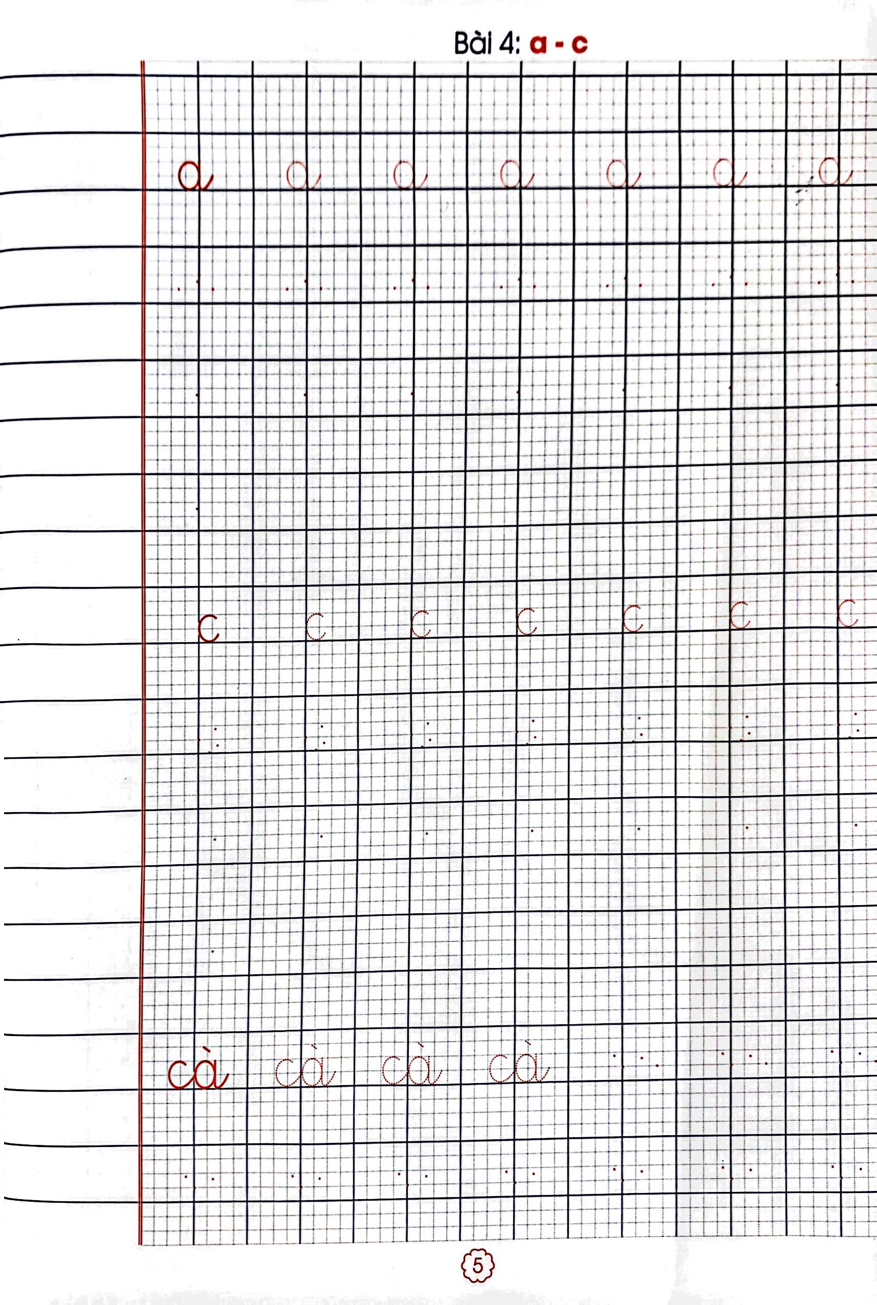 bộ vở luyện viết lớp 1 - quyển 1 (cánh diều) - Ảnh 7