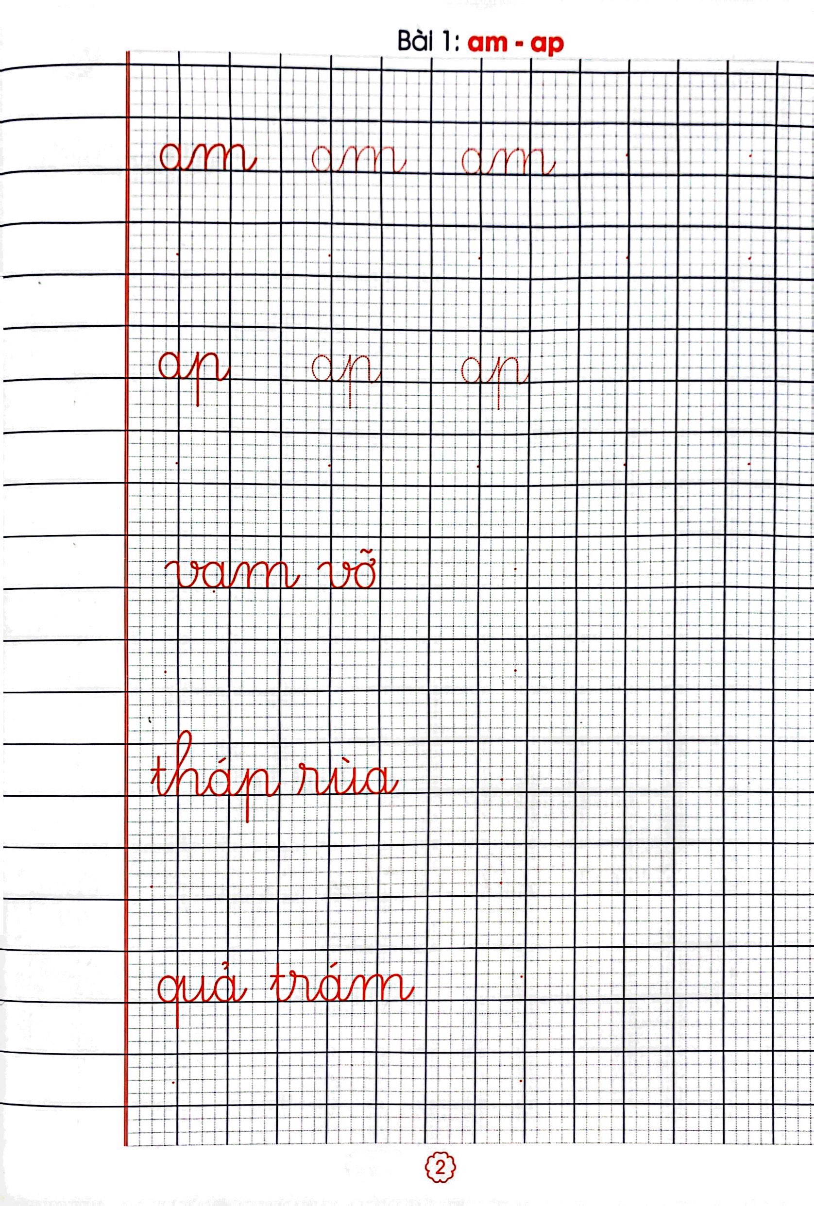 bộ vở luyện viết lớp 1 - quyển 2 (cánh diều) - Ảnh 3