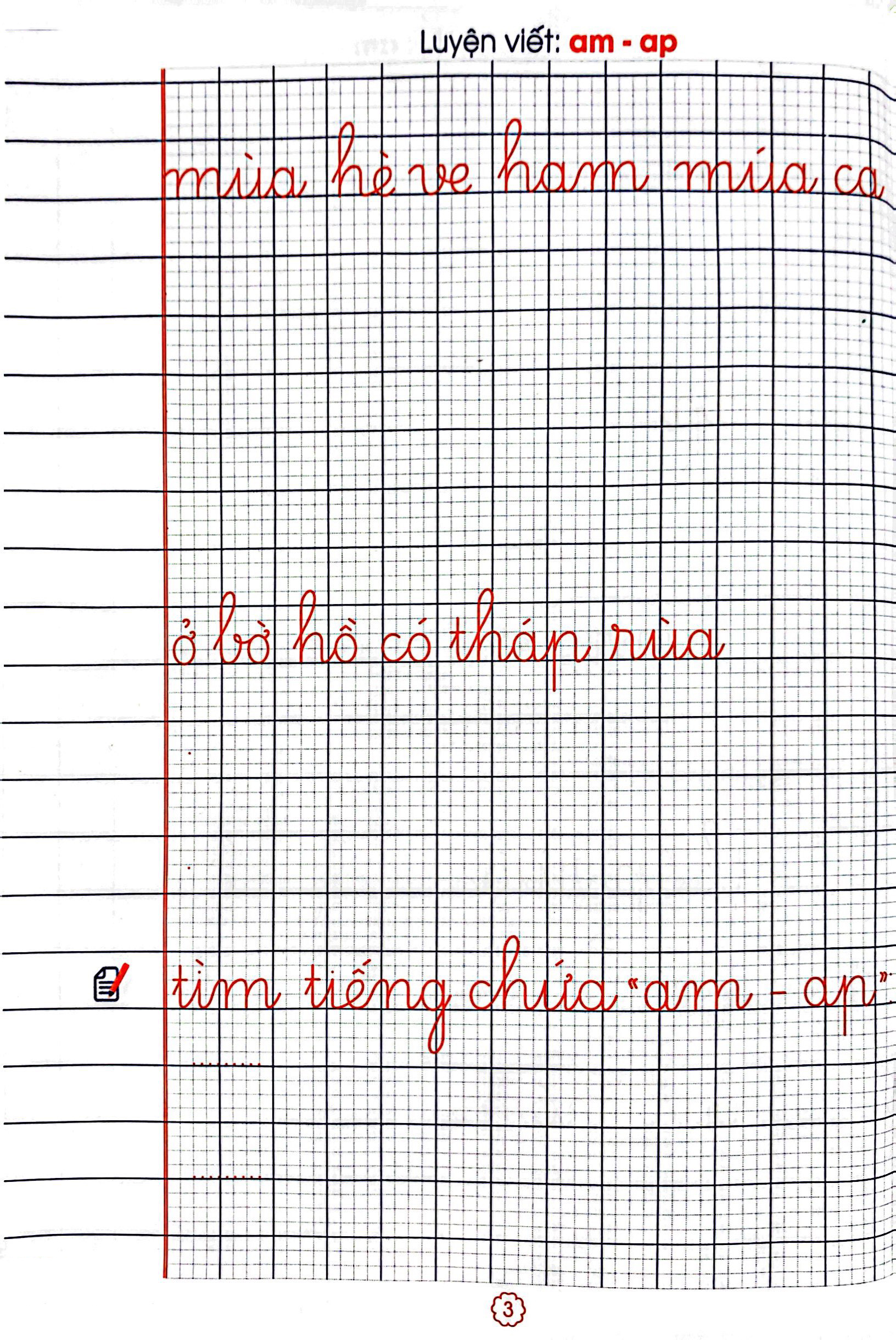 bộ vở luyện viết lớp 1 - quyển 2 (cánh diều) - Ảnh 4