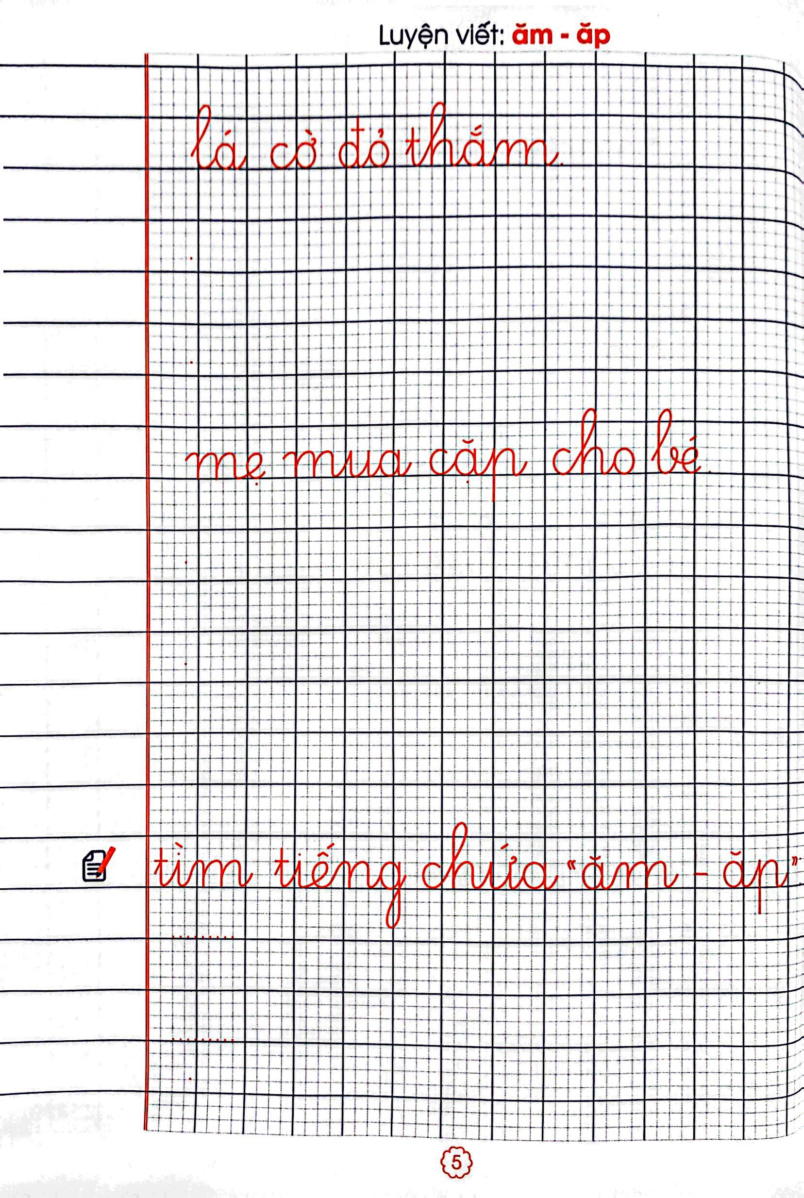 bộ vở luyện viết lớp 1 - quyển 2 (cánh diều) - Ảnh 6