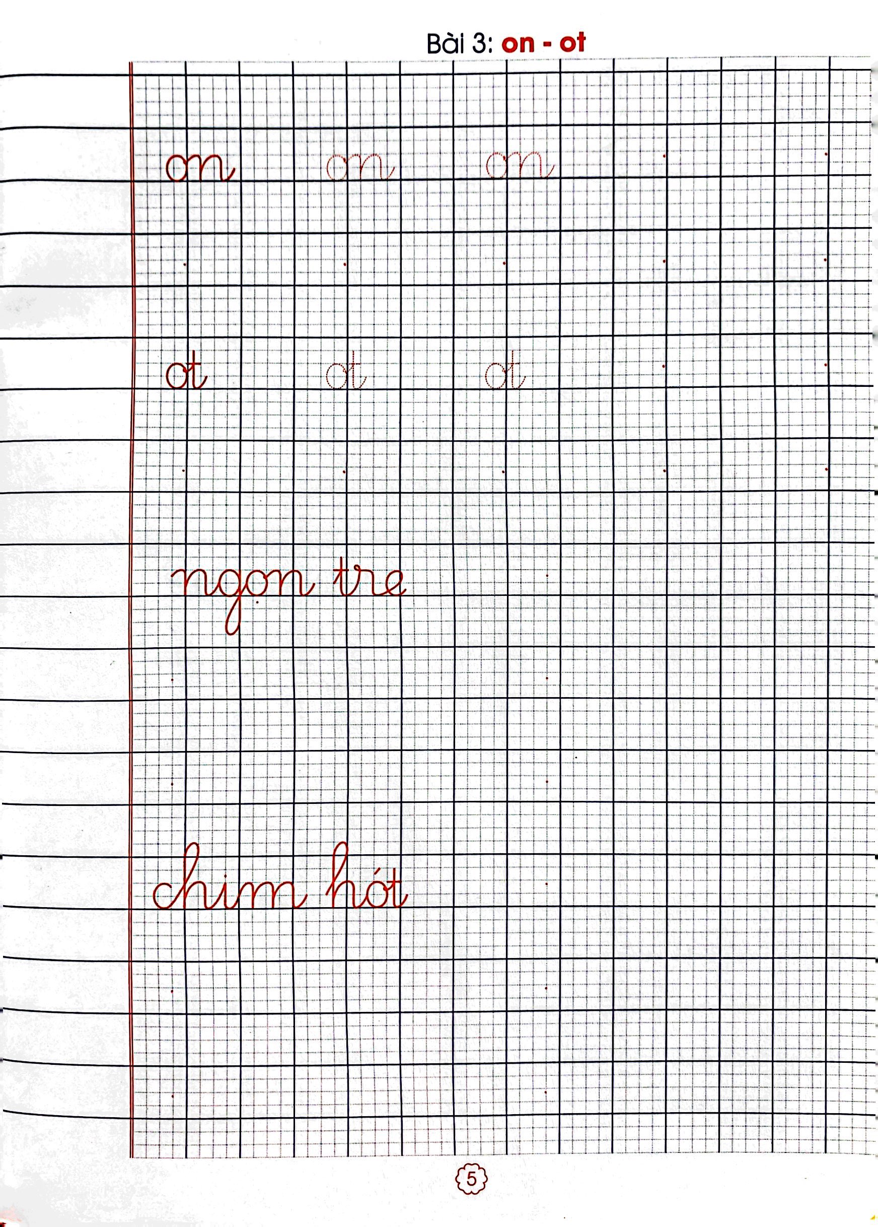 bộ vở luyện viết lớp 1 - quyển 3 (cánh diều) - Ảnh 7