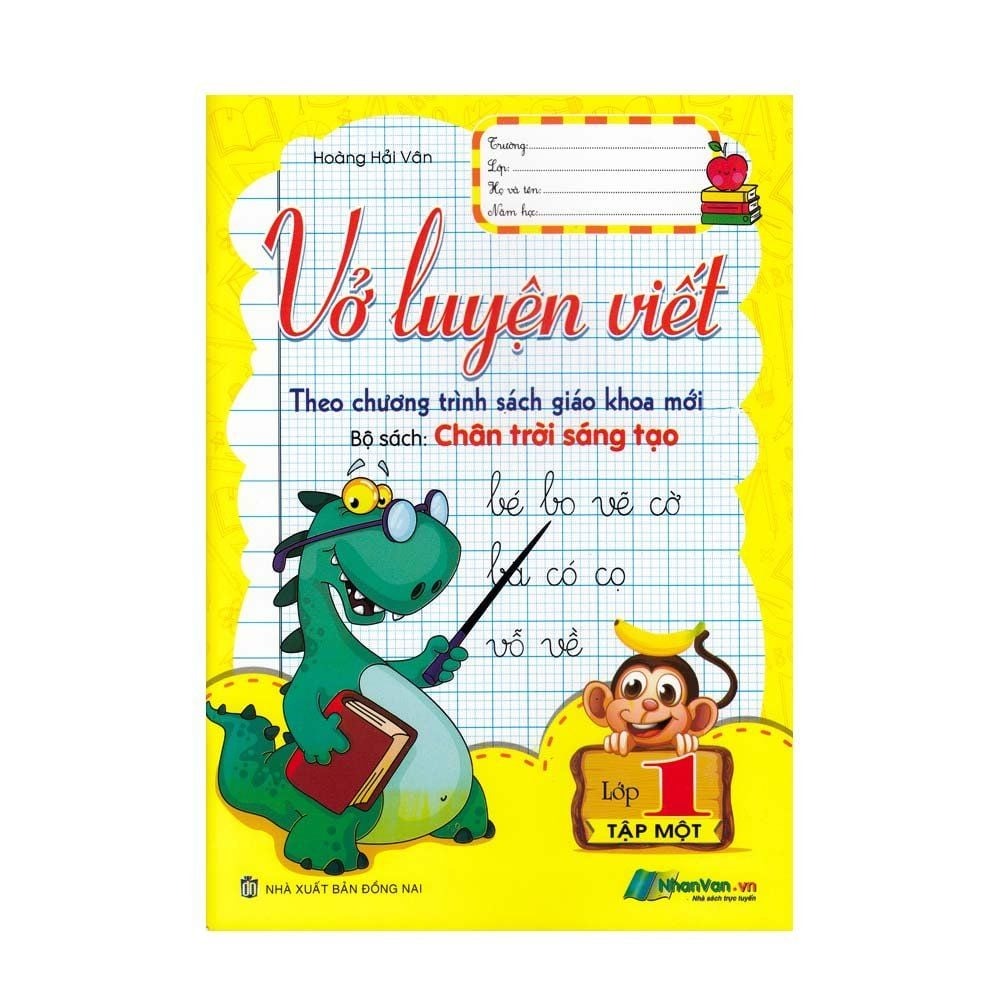 Bộ Vở Luyện Viết Lớp 1 - Tập 1 (Bộ Sách Chân Trời Sáng Tạo) (Tái Bản 2024) - Ảnh 2