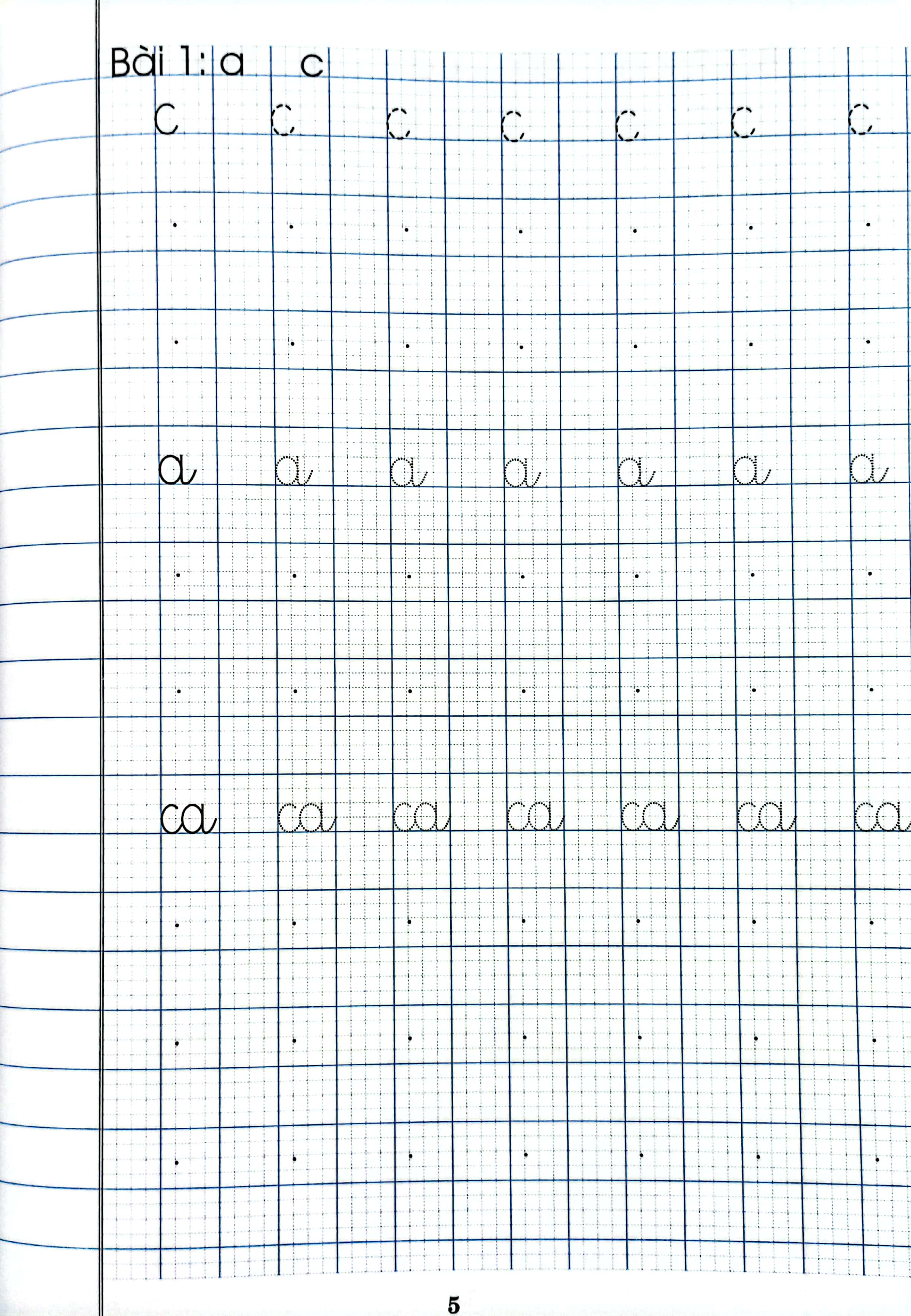 Bộ Vở Luyện Viết Lớp 1 - Tập 1 (Theo Chương Trình SGK Mới Cánh Diều) - Ảnh 6