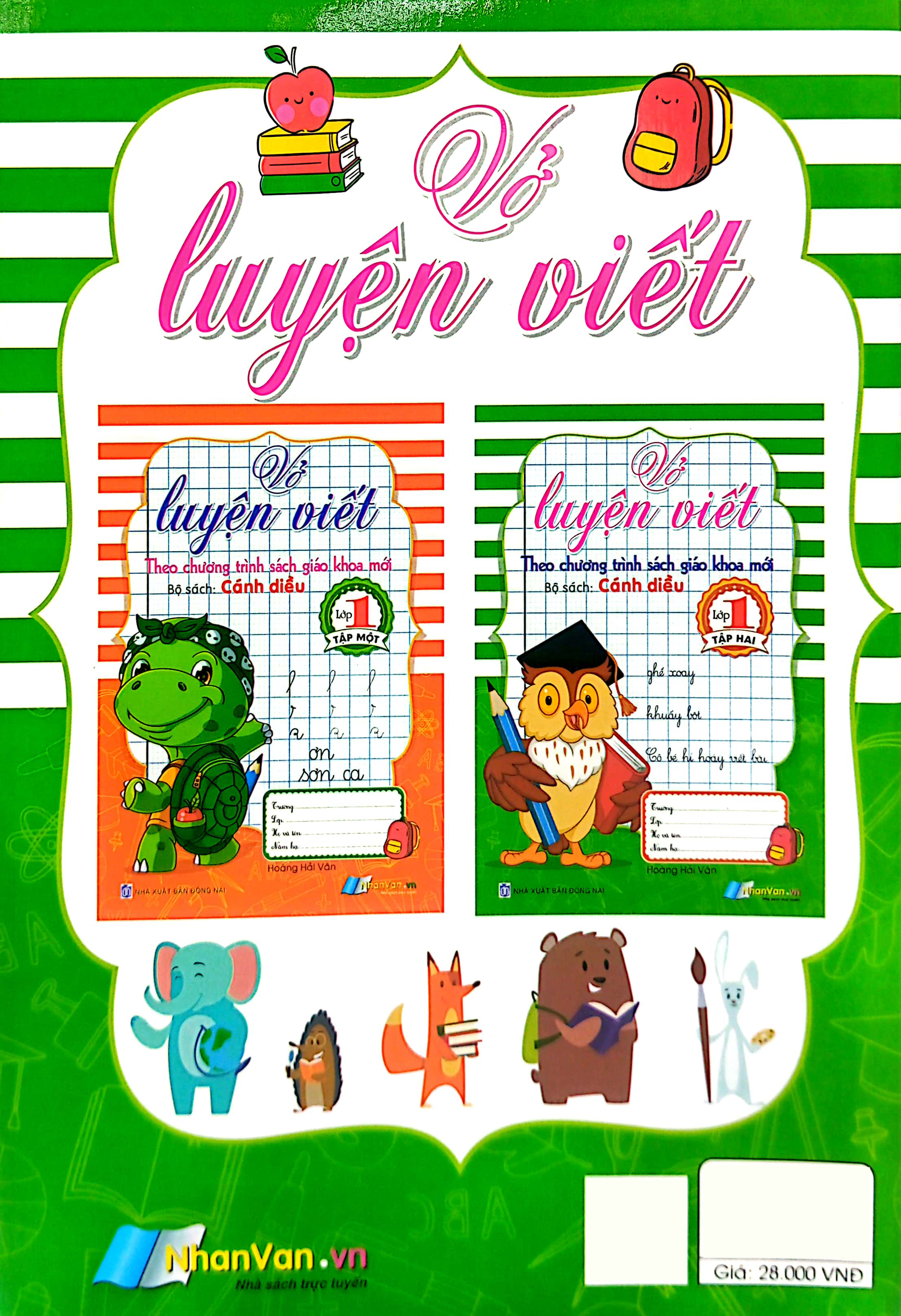 bộ vở luyện viết lớp 1 - tập 2 (bộ sách cánh diều) - Ảnh 7