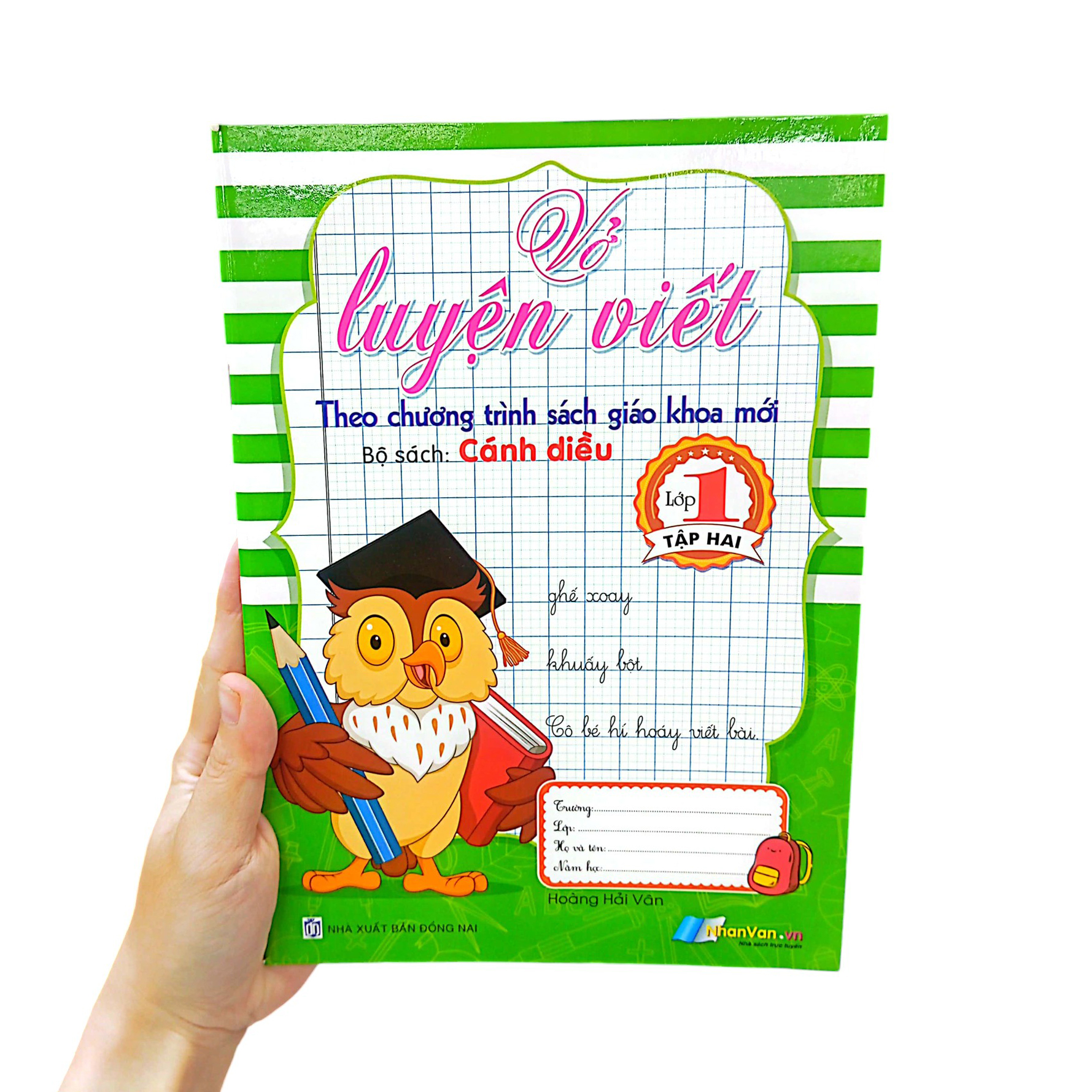 bộ vở luyện viết lớp 1 - tập 2 (bộ sách cánh diều) - Ảnh 8