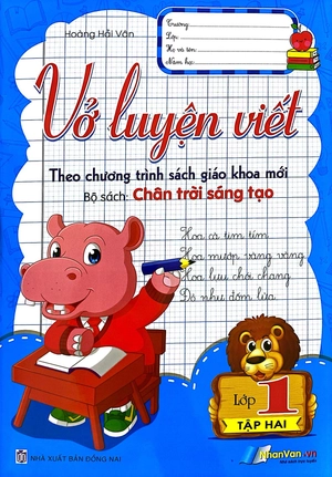 bộ vở luyện viết lớp 1 - tập 2 (bộ sách: chân trời sáng tạo) - Ảnh 2