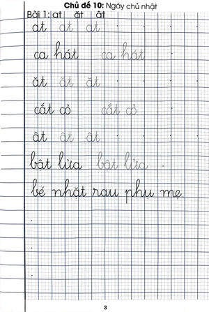 bộ vở luyện viết lớp 1 - tập 2 (bộ sách: chân trời sáng tạo) - Ảnh 3