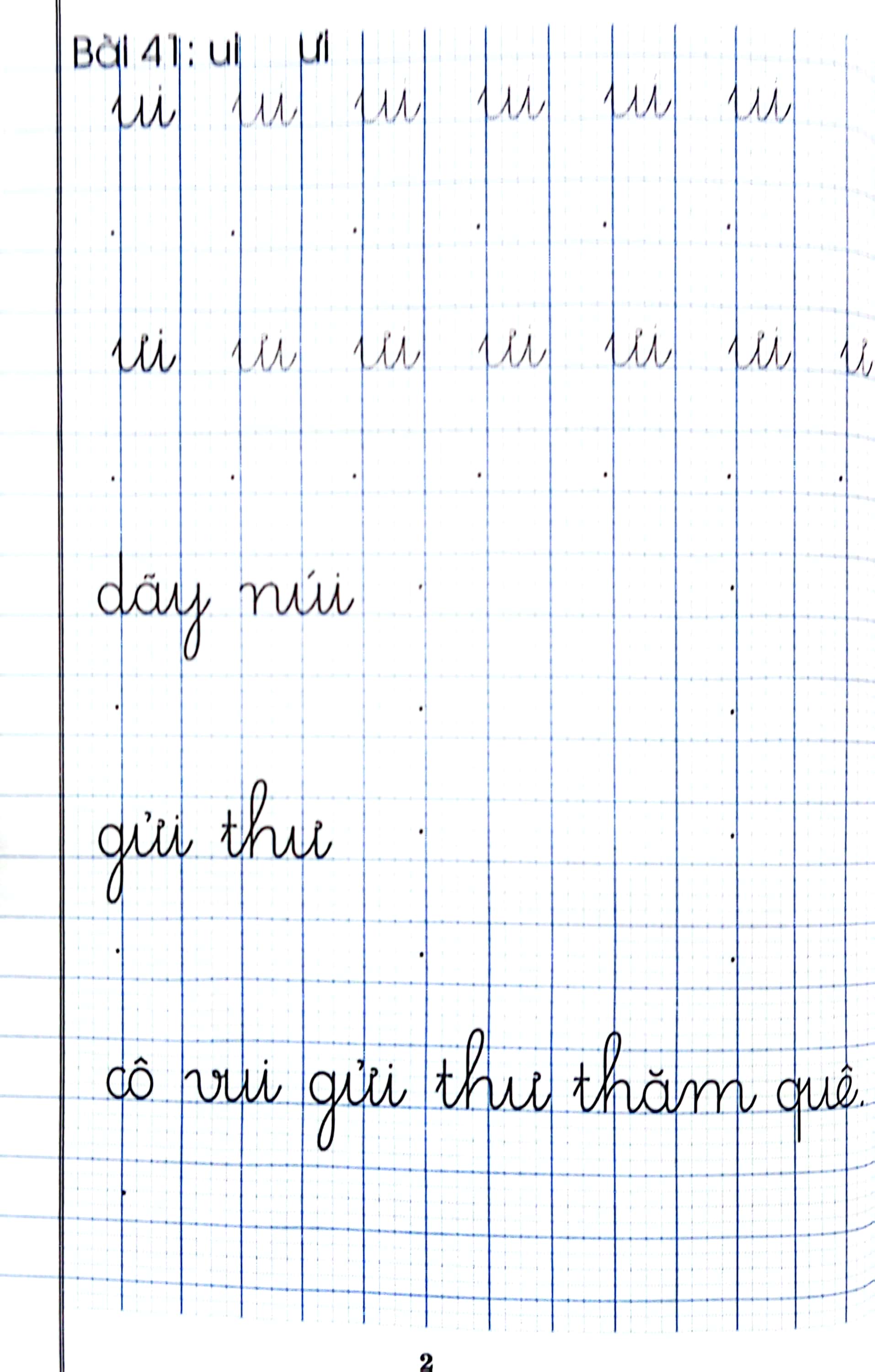 bộ vở luyện viết lớp 1 - tập 2 (bộ sách kết nối tri thức với cuộc sống) - Ảnh 3