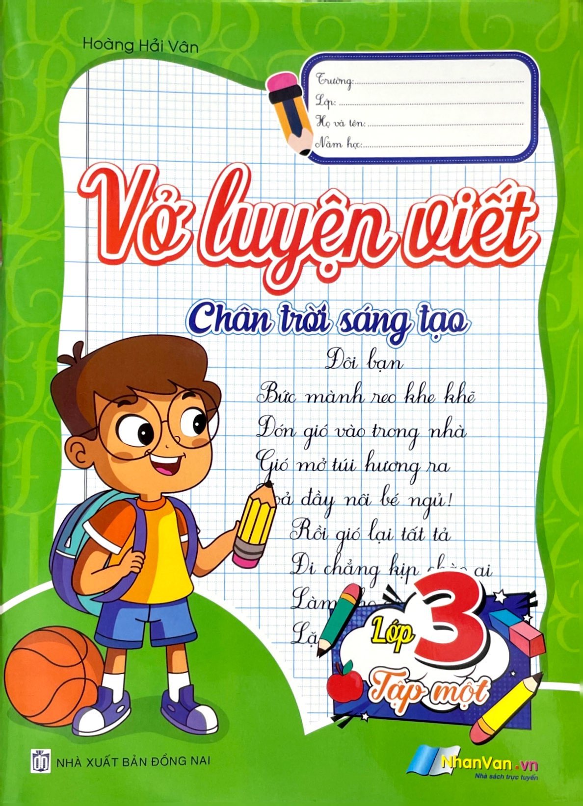 bộ vở luyện viết lớp 3 - tập 1 (chân trời sáng tạo) - Ảnh 2