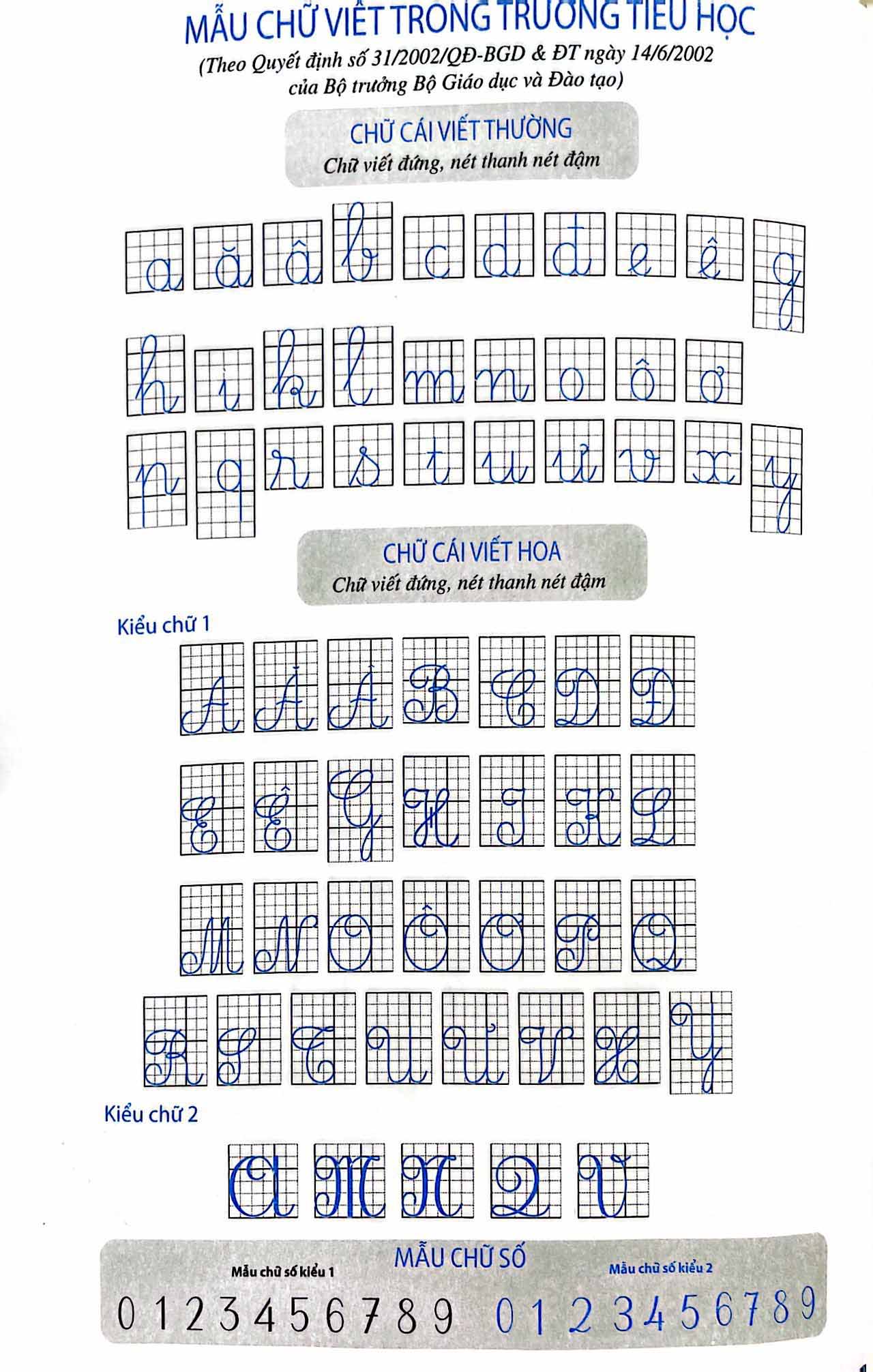 bộ vở luyện viết lớp 3 - tập 1 (chân trời sáng tạo) - Ảnh 3