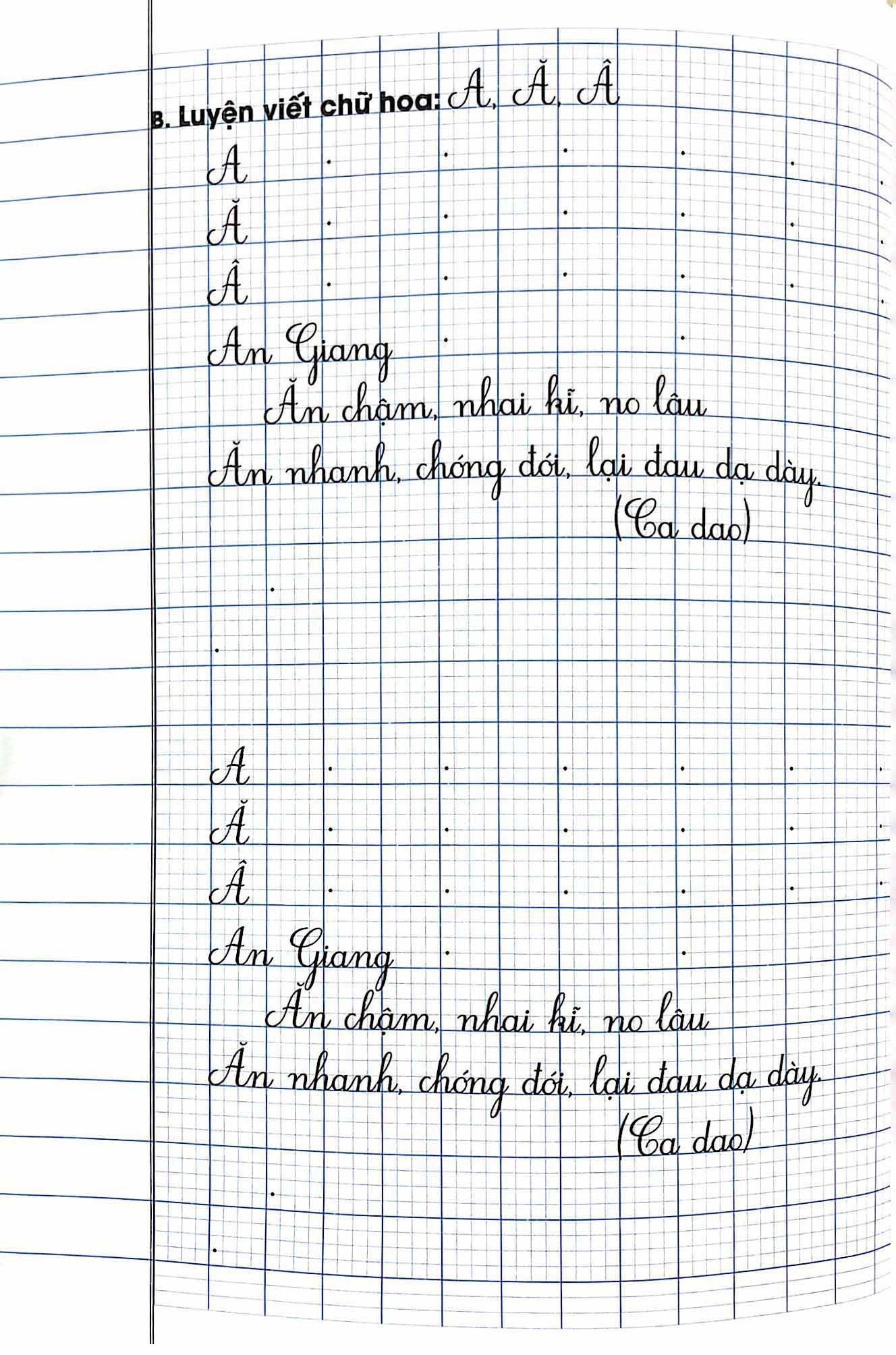 bộ vở luyện viết lớp 3 - tập 1 (chân trời sáng tạo) - Ảnh 5