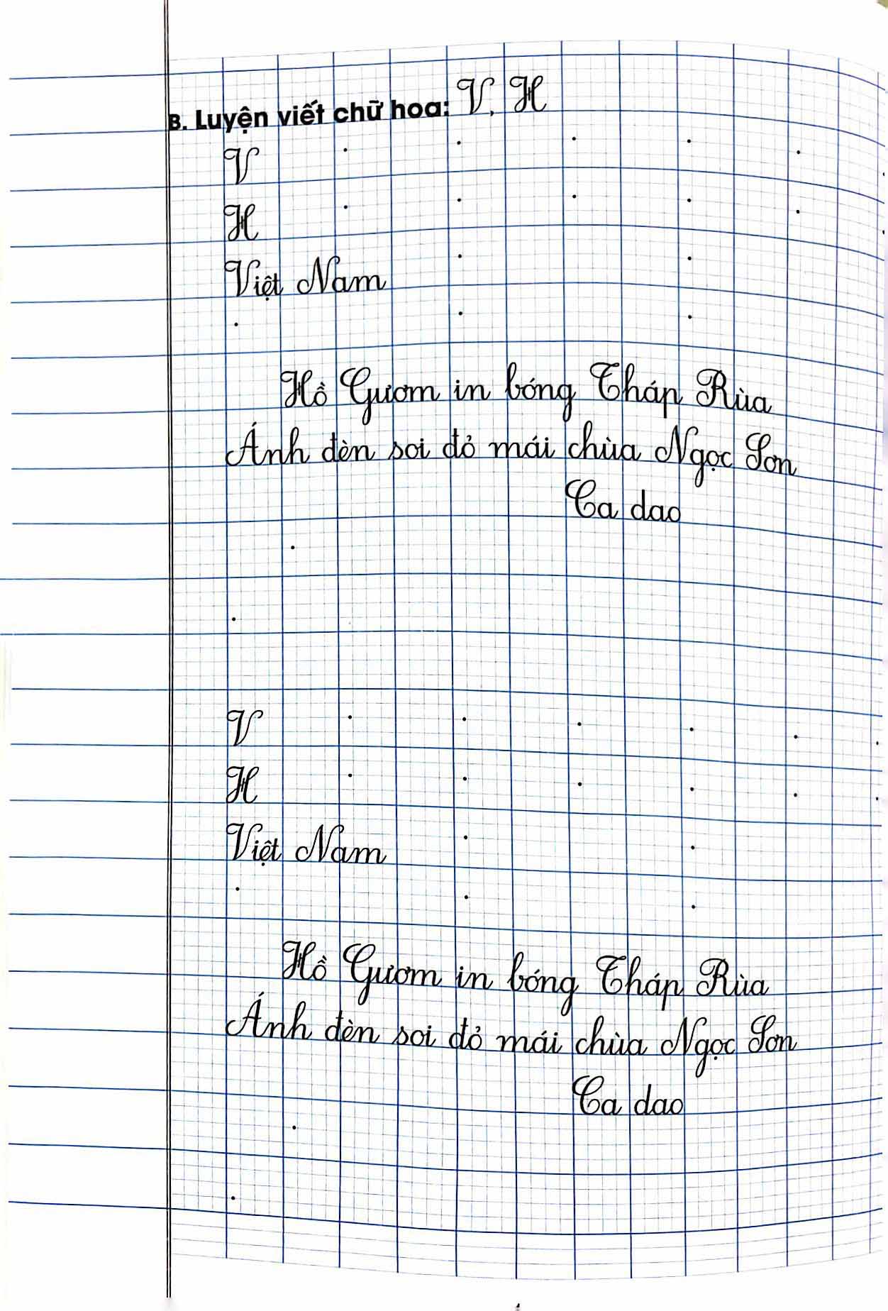 bộ vở luyện viết lớp 3 - tập 2 (chân trời sáng tạo) - Ảnh 5