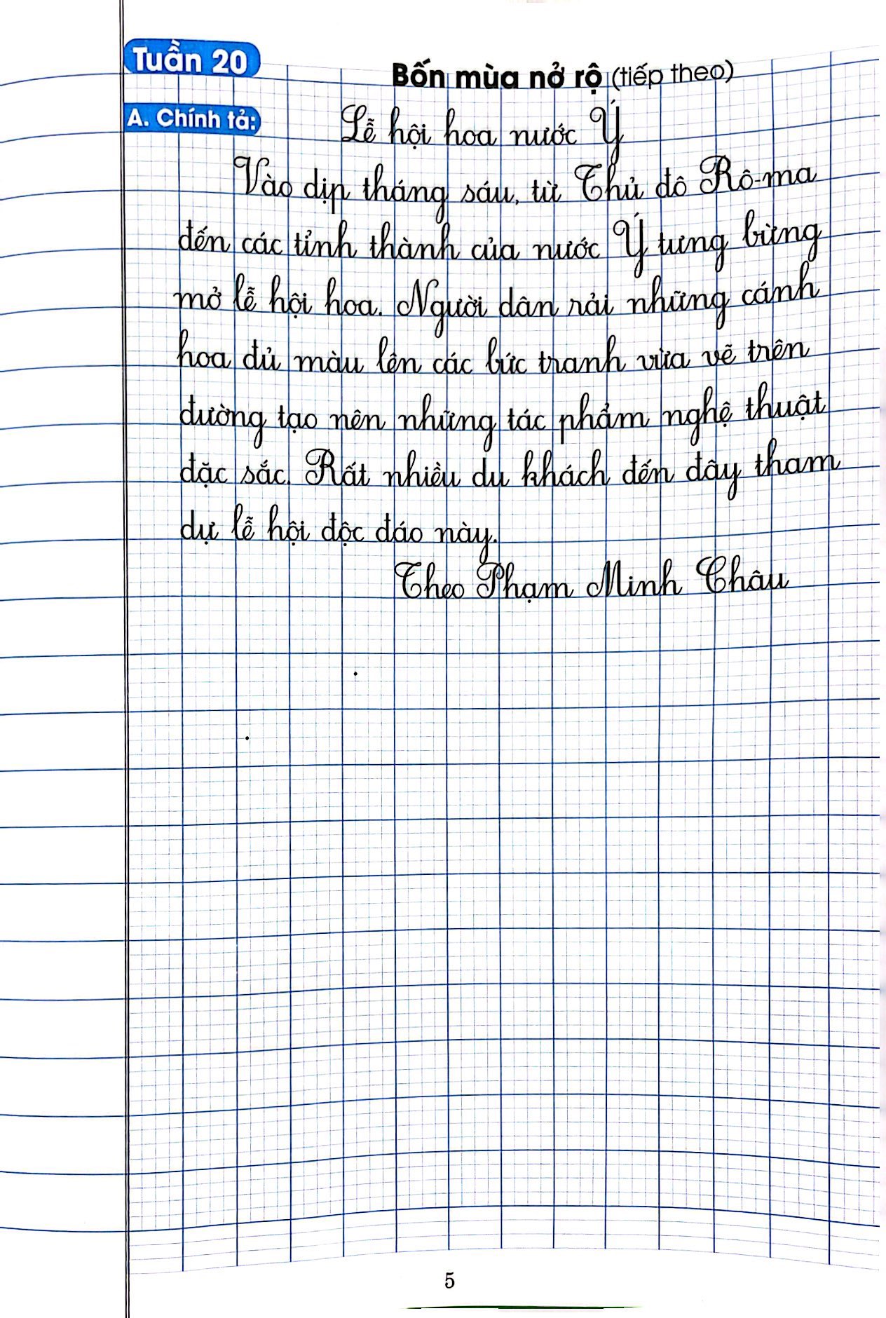 bộ vở luyện viết lớp 3 - tập 2 (chân trời sáng tạo) - Ảnh 6