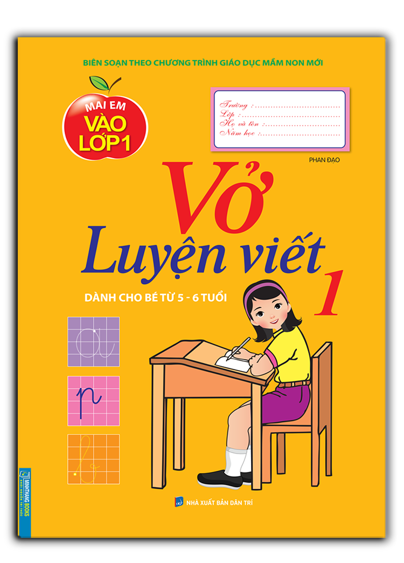 bộ vở luyện viết tập 1 (dành cho bé từ 5 - 6 tuổi) - Ảnh 2