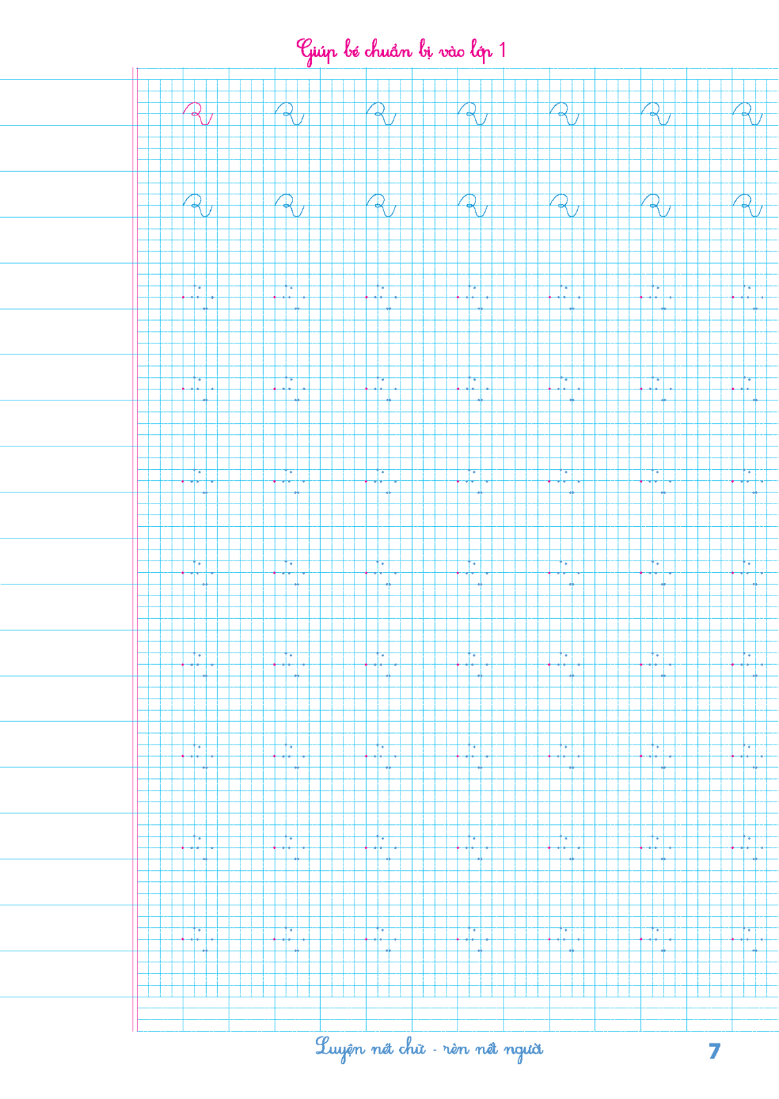 bộ vở luyện viết tập 1 (dành cho bé từ 5 - 6 tuổi) - Ảnh 8