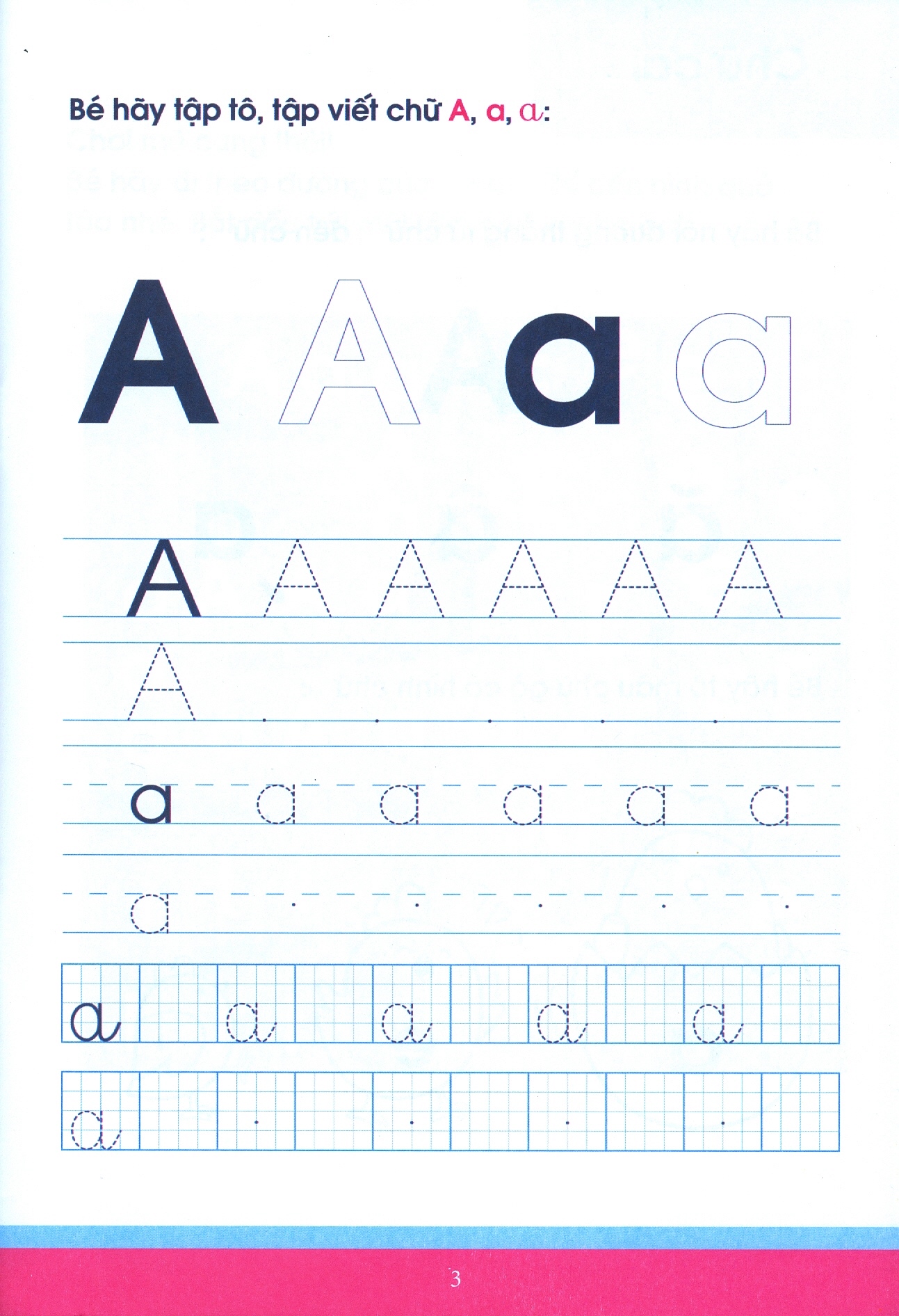 bộ vở nhận biết và tập viết abc qua các trò chơi trí tuệ - tập 1 - Ảnh 4