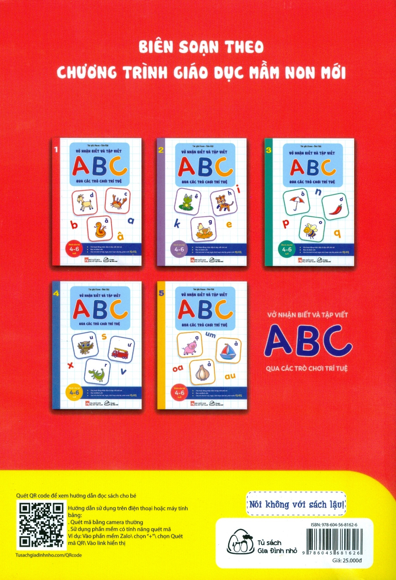 bộ vở nhận biết và tập viết abc qua các trò chơi trí tuệ - tập 1 - Ảnh 7