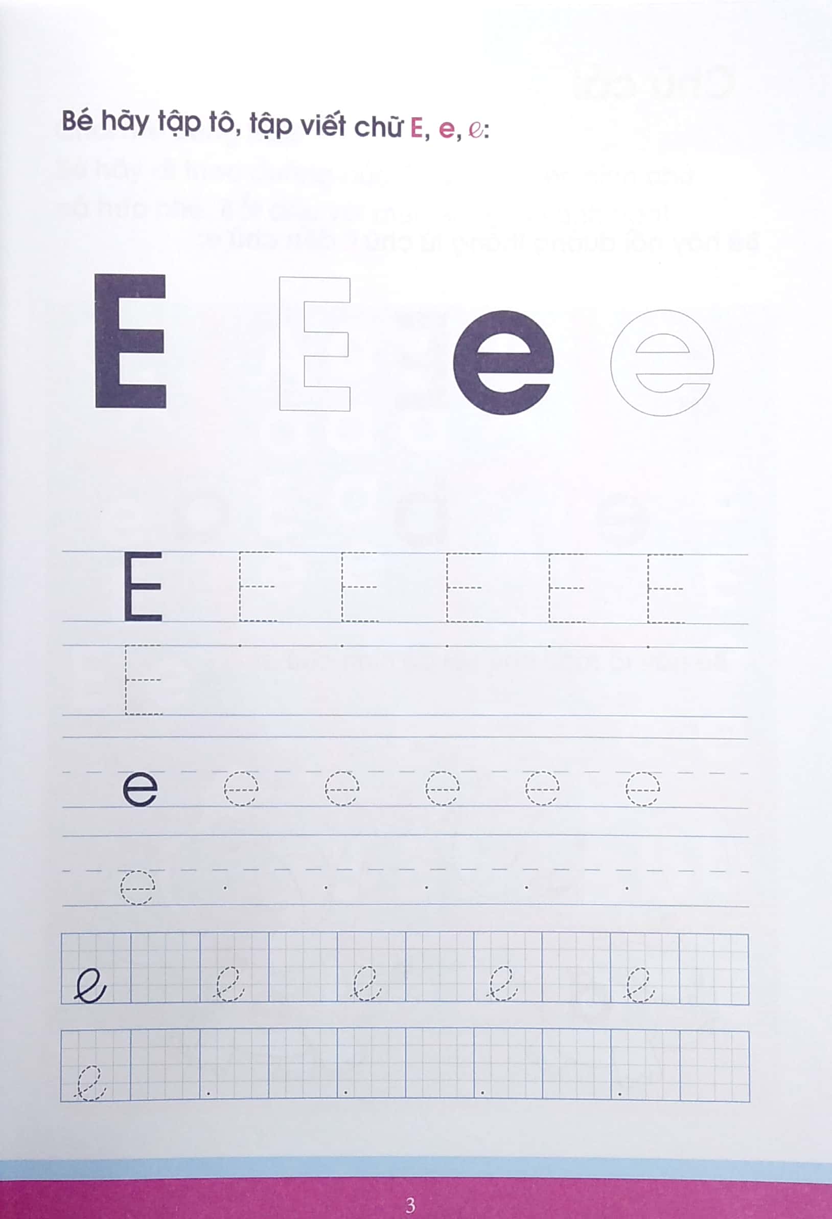 bộ vở nhận biết và tập viết abc qua các trò chơi trí tuệ - tập 2 (từ 4-6 tuổi) (tái bản) - Ảnh 4