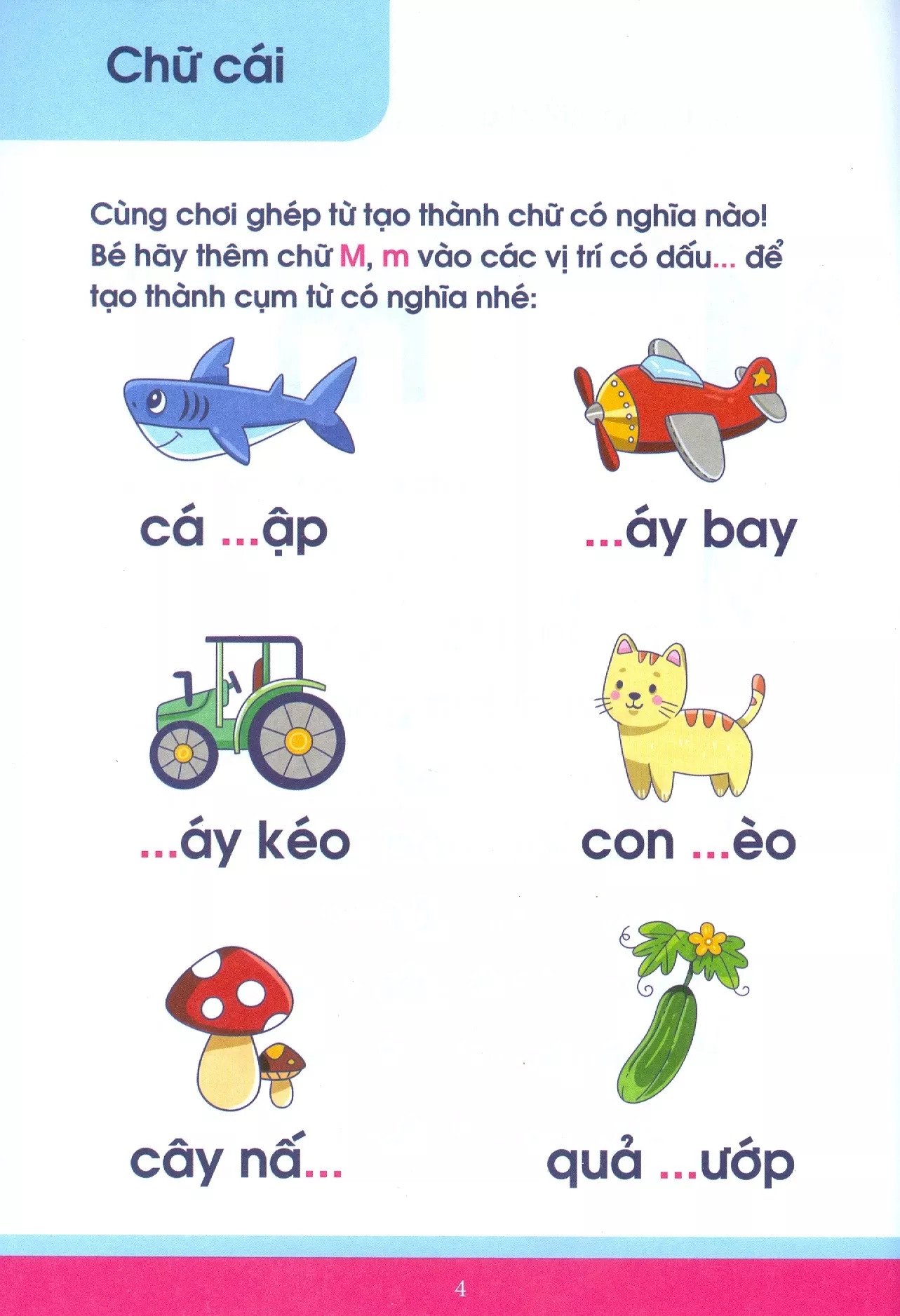 bộ vở nhận biết và tập viết abc qua các trò chơi trí tuệ - tập 3 (tái bản) - Ảnh 4