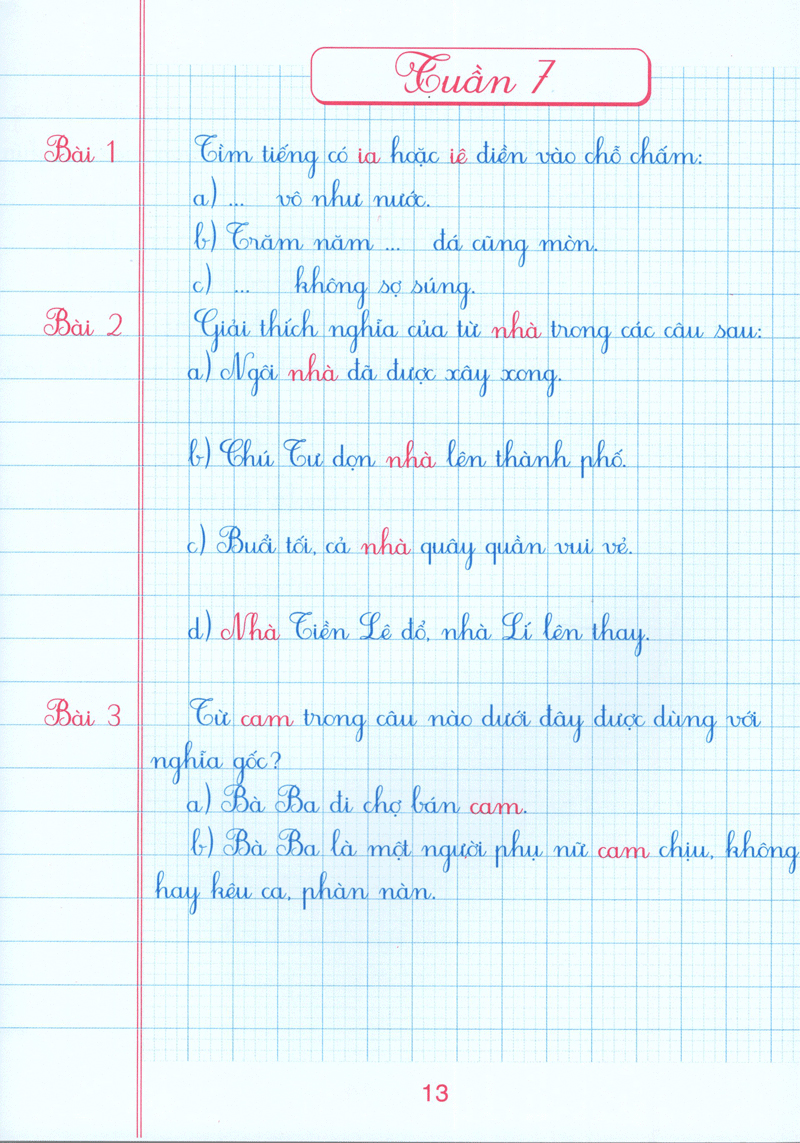 bộ vở ô li bài tập thực hành tiếng việt 5 (quyển 1) - Ảnh 14