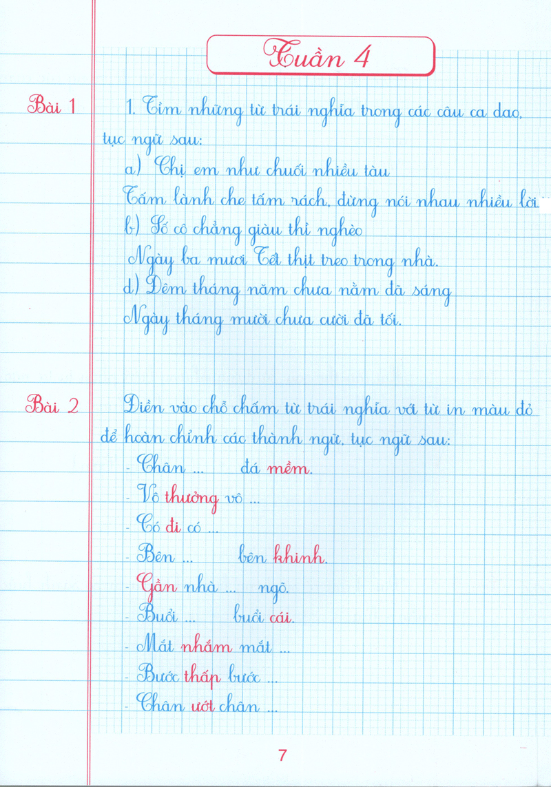 bộ vở ô li bài tập thực hành tiếng việt 5 (quyển 1) - Ảnh 8