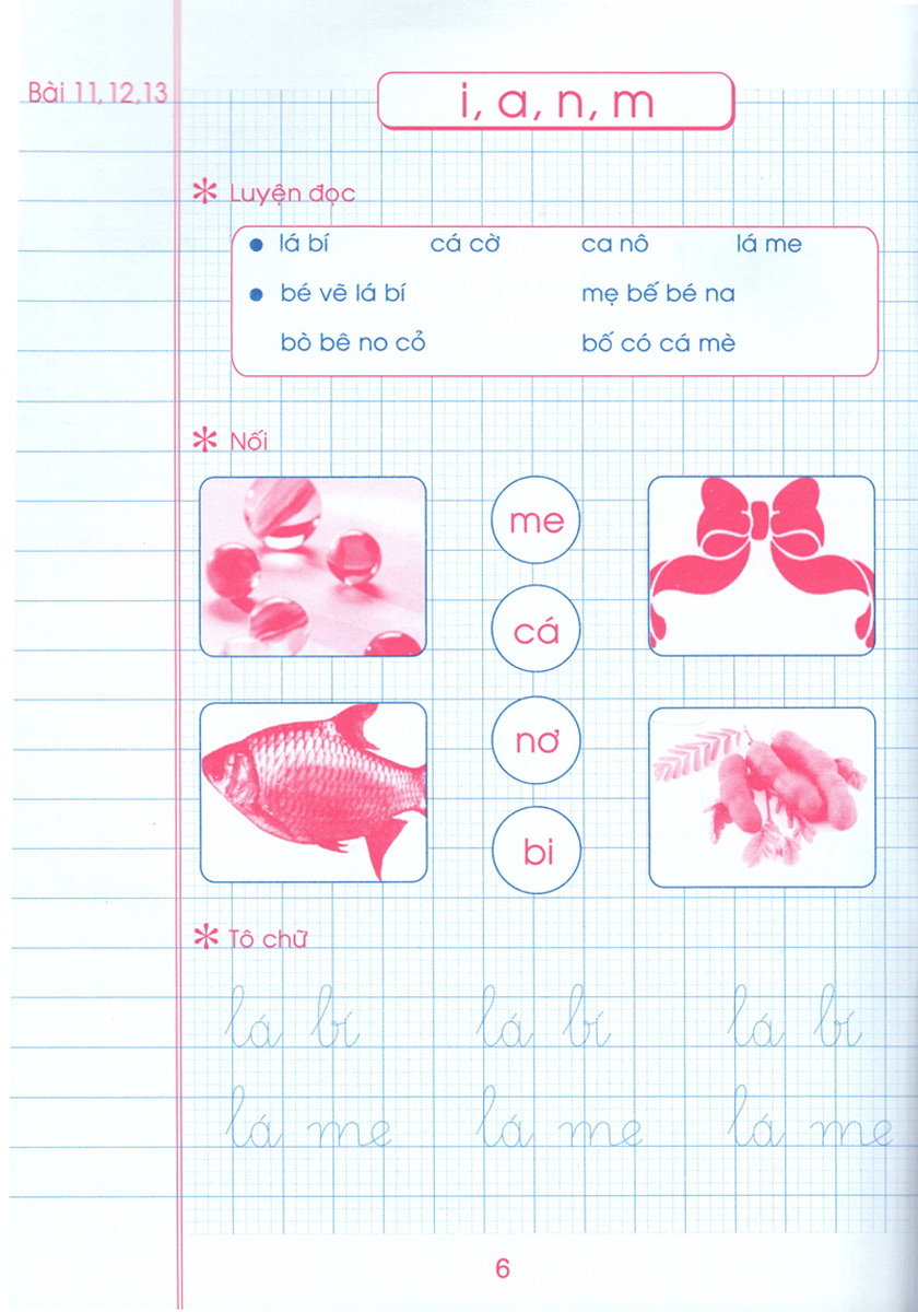 bộ vở ô li bài tập tiếng việt 1 - quyển 1 (dùng chung cho các bộ sgk hiện hành) - Ảnh 8