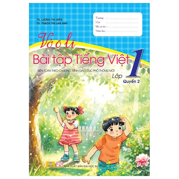 Bộ Vở Ô Li Bài Tập Tiếng Việt 1 - Quyển 2
