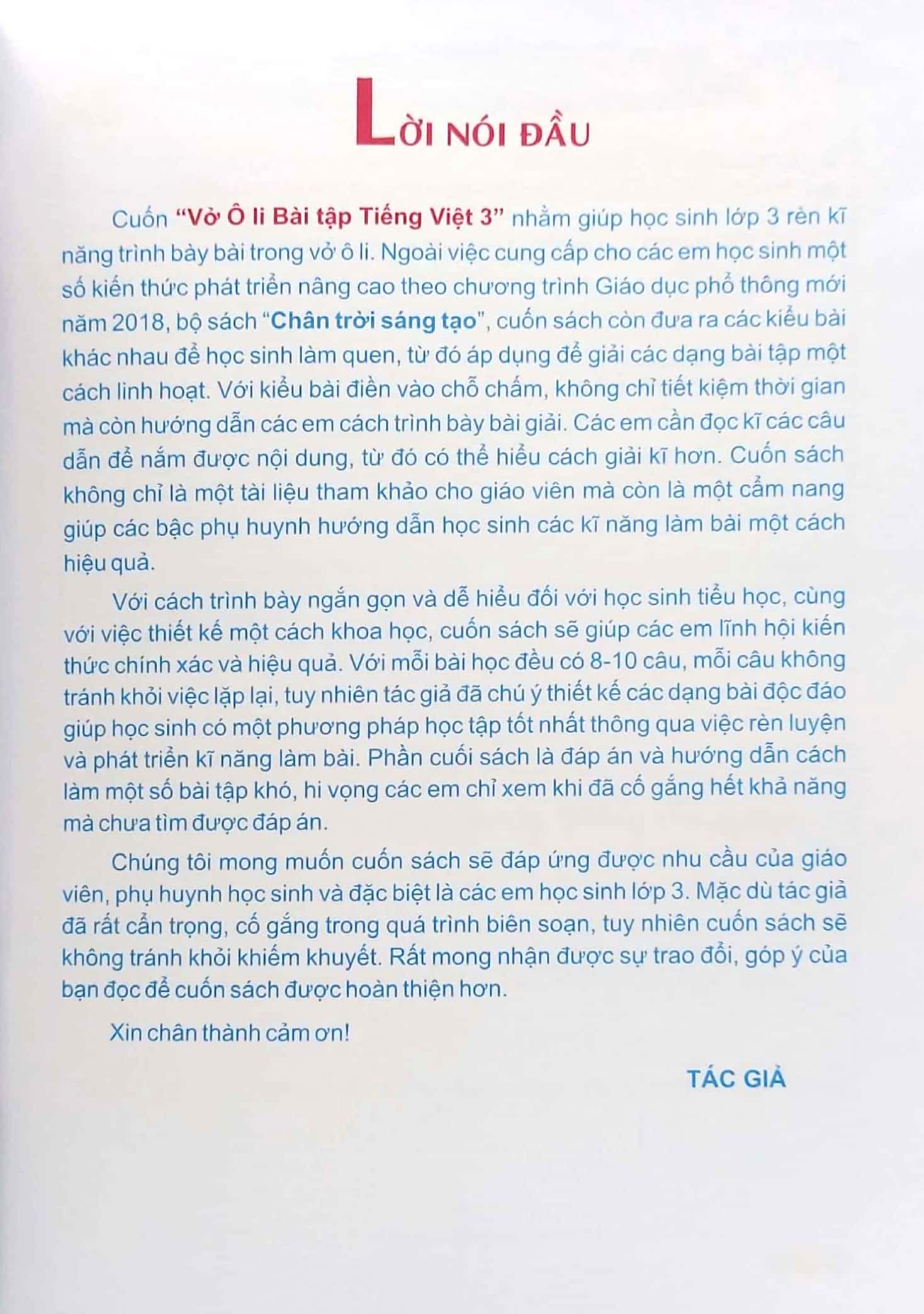 bộ vở ô li bài tập tiếng việt 3 - tập 2 (ch-t) - Ảnh 3