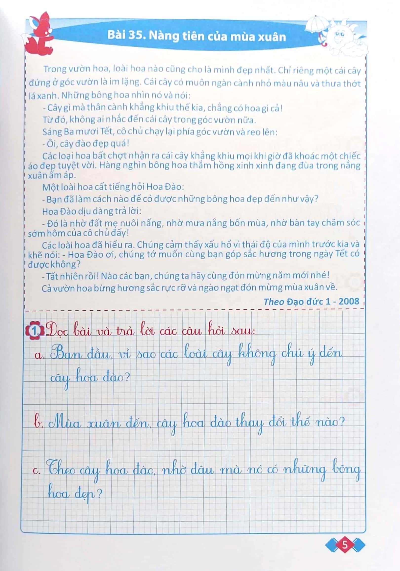 bộ vở ô li bài tập tiếng việt 3 - tập 2 (ch-t) - Ảnh 4