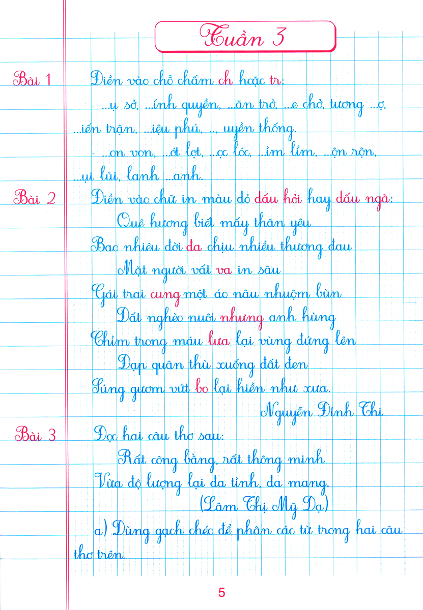 bộ vở ô li bài tập tiếng việt 4 - quyển 1 (dùng chung cho các bộ sgk hiện hành) - Ảnh 7