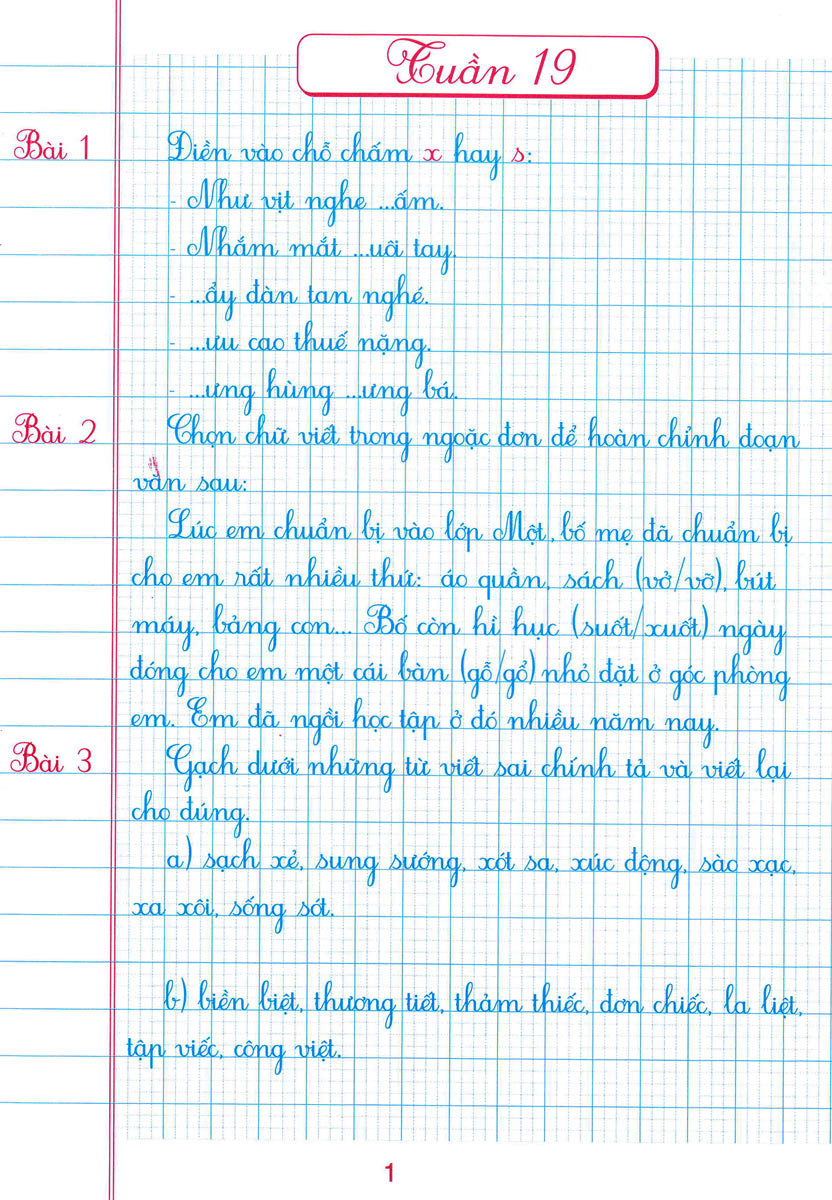 bộ vở ô li bài tập tiếng việt 4 - quyển 2 (dùng chung cho các bộ sgk hiện hành) - Ảnh 3