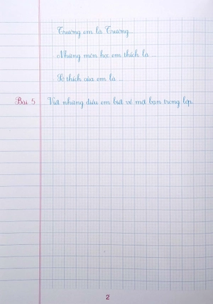 bộ vở ô li bài tập tiếng việt lớp 2 - quyển 1 (theo chương trình giáo dục phổ thông mới) - Ảnh 4