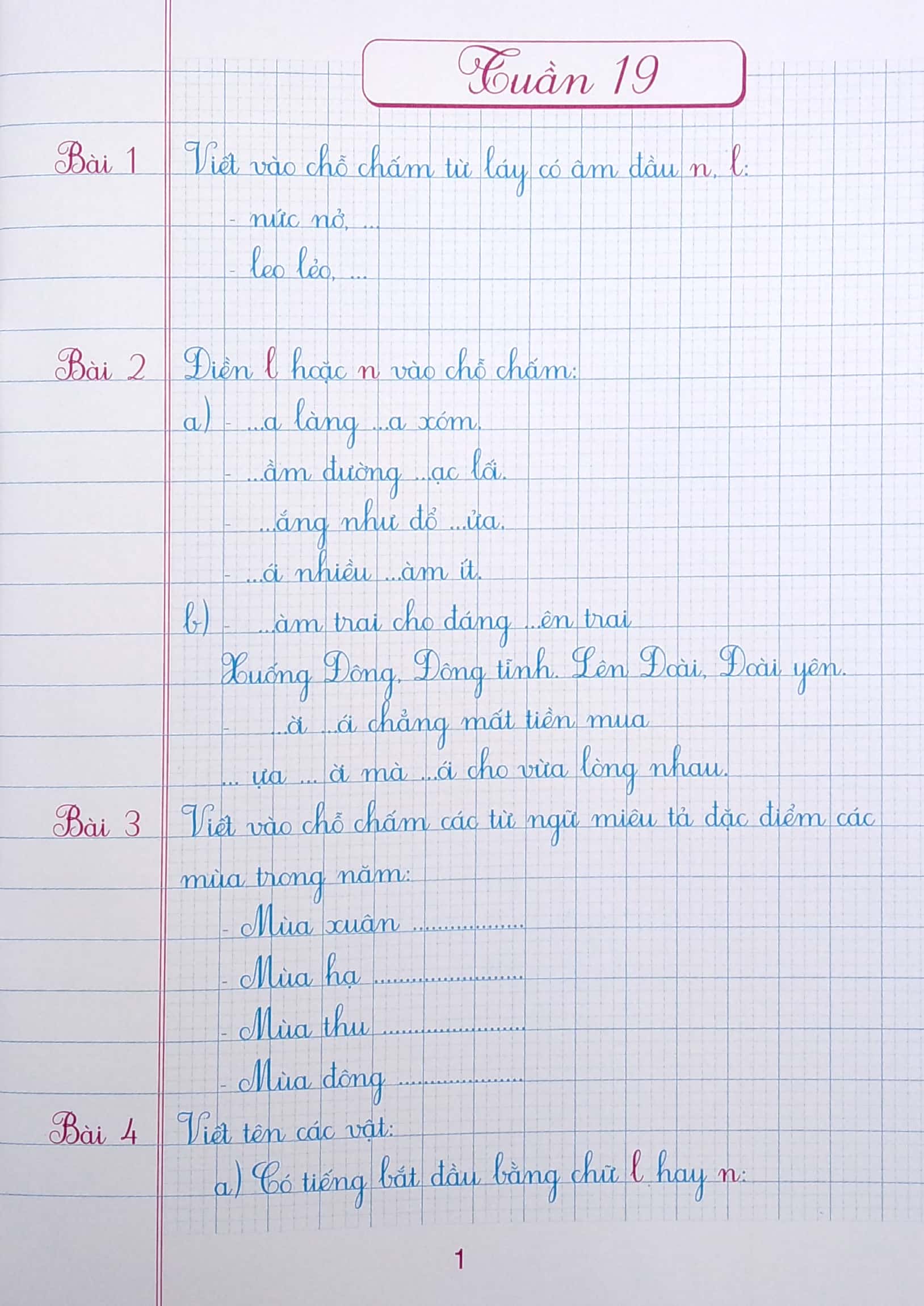 bộ vở ô li bài tập tiếng việt lớp 2 - quyển 2 (theo chương trình giáo dục phổ thông mới) - Ảnh 3