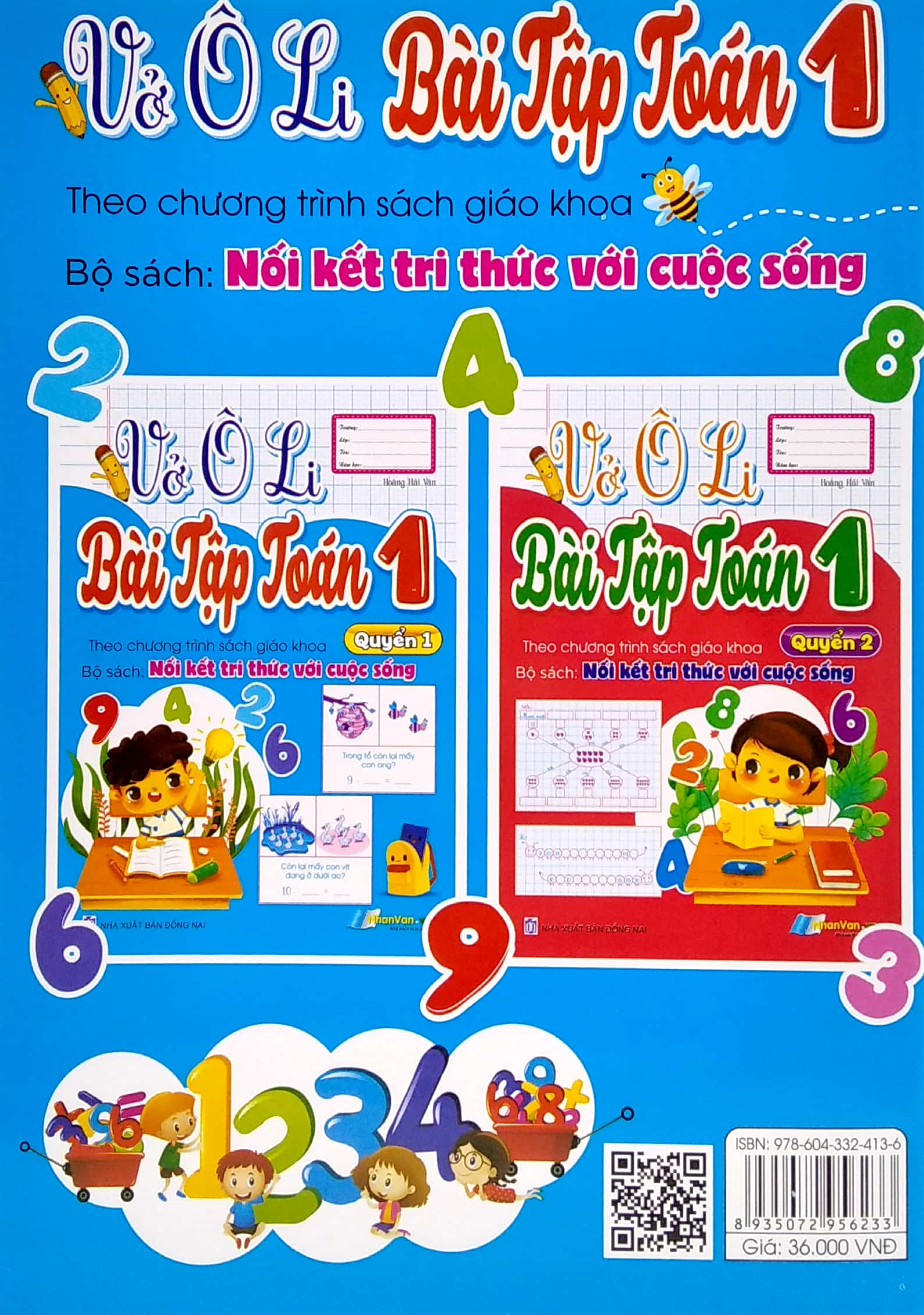 bộ vở ô li bài tập toán 1 - quyển 1 (theo kết nối tri thức với cuộc sống) - Ảnh 6