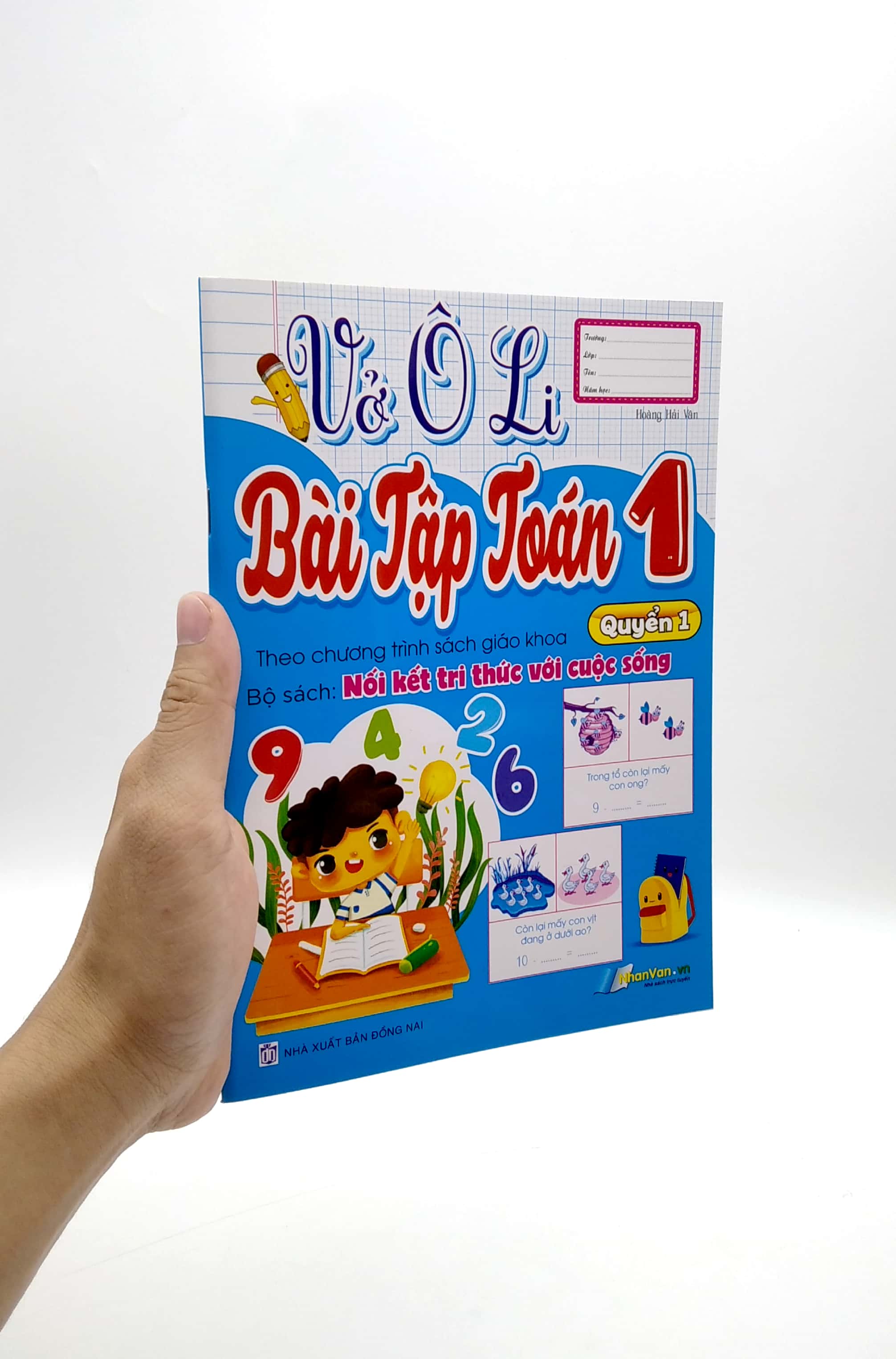 bộ vở ô li bài tập toán 1 - quyển 1 (theo kết nối tri thức với cuộc sống) - Ảnh 7