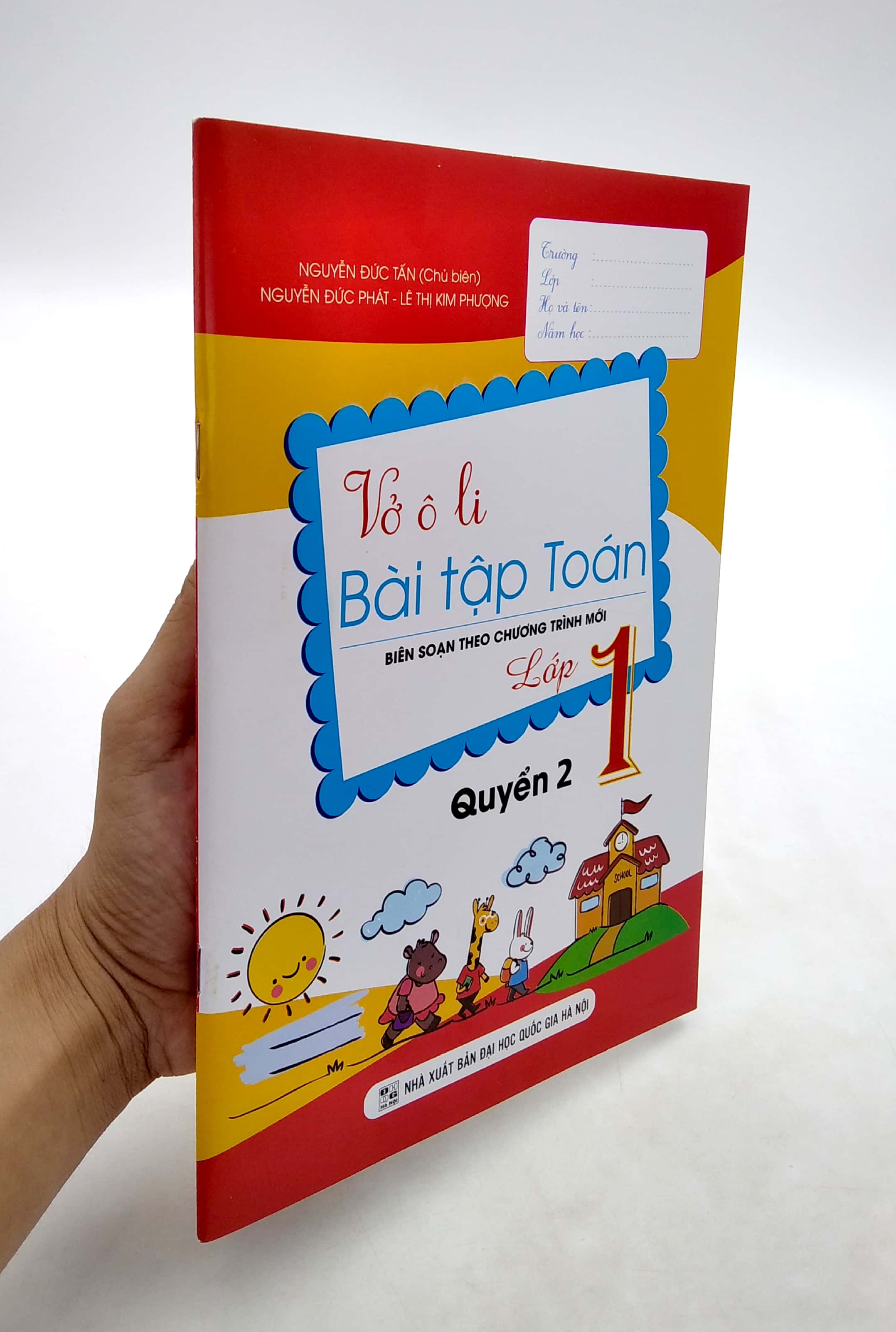 bộ vở ô li bài tập toán 1 - quyển 2 (2020) - Ảnh 7
