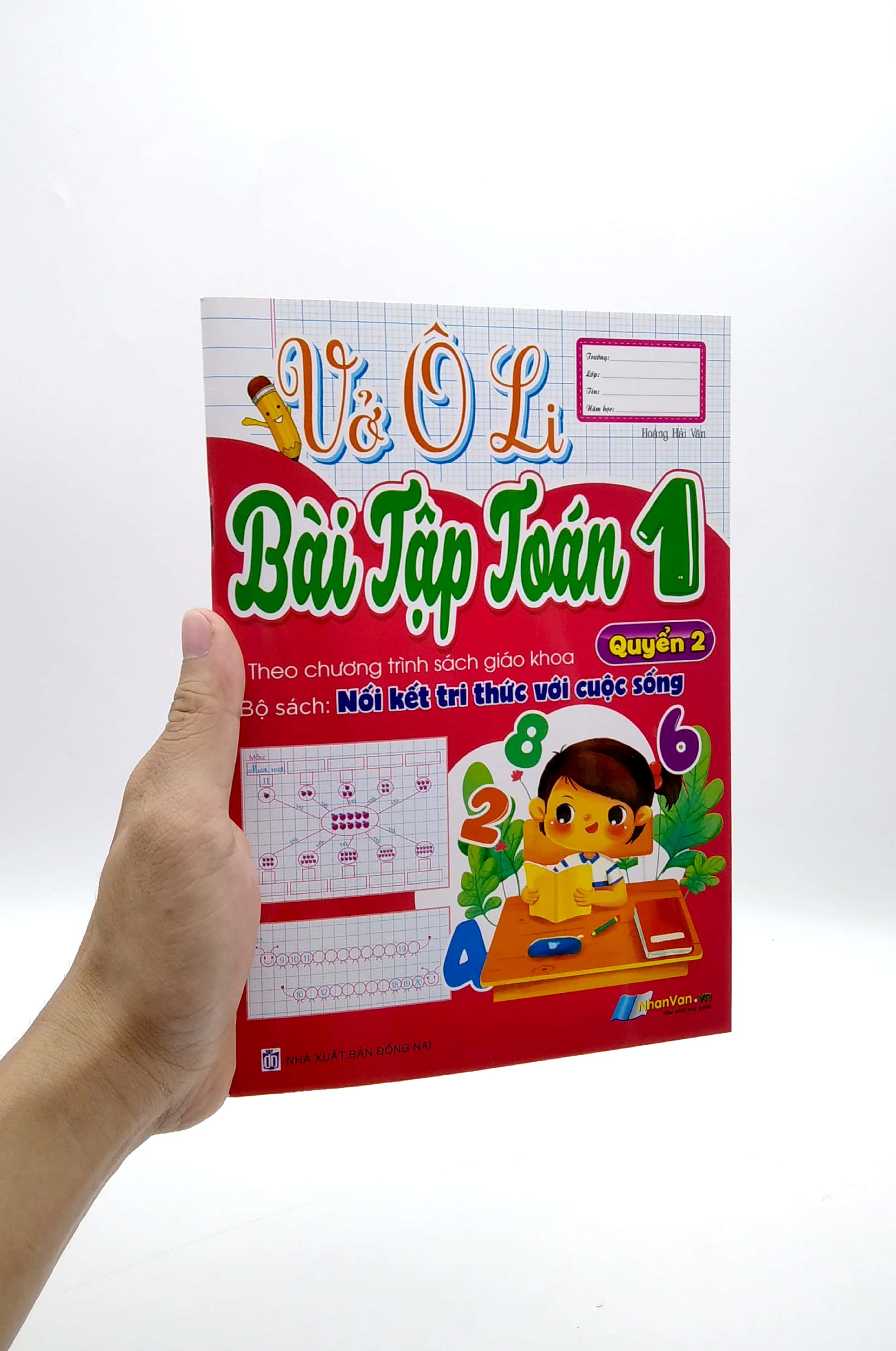 bộ vở ô li bài tập toán 1 - quyển 2 (theo kết nối tri thức với cuộc sống) - Ảnh 7