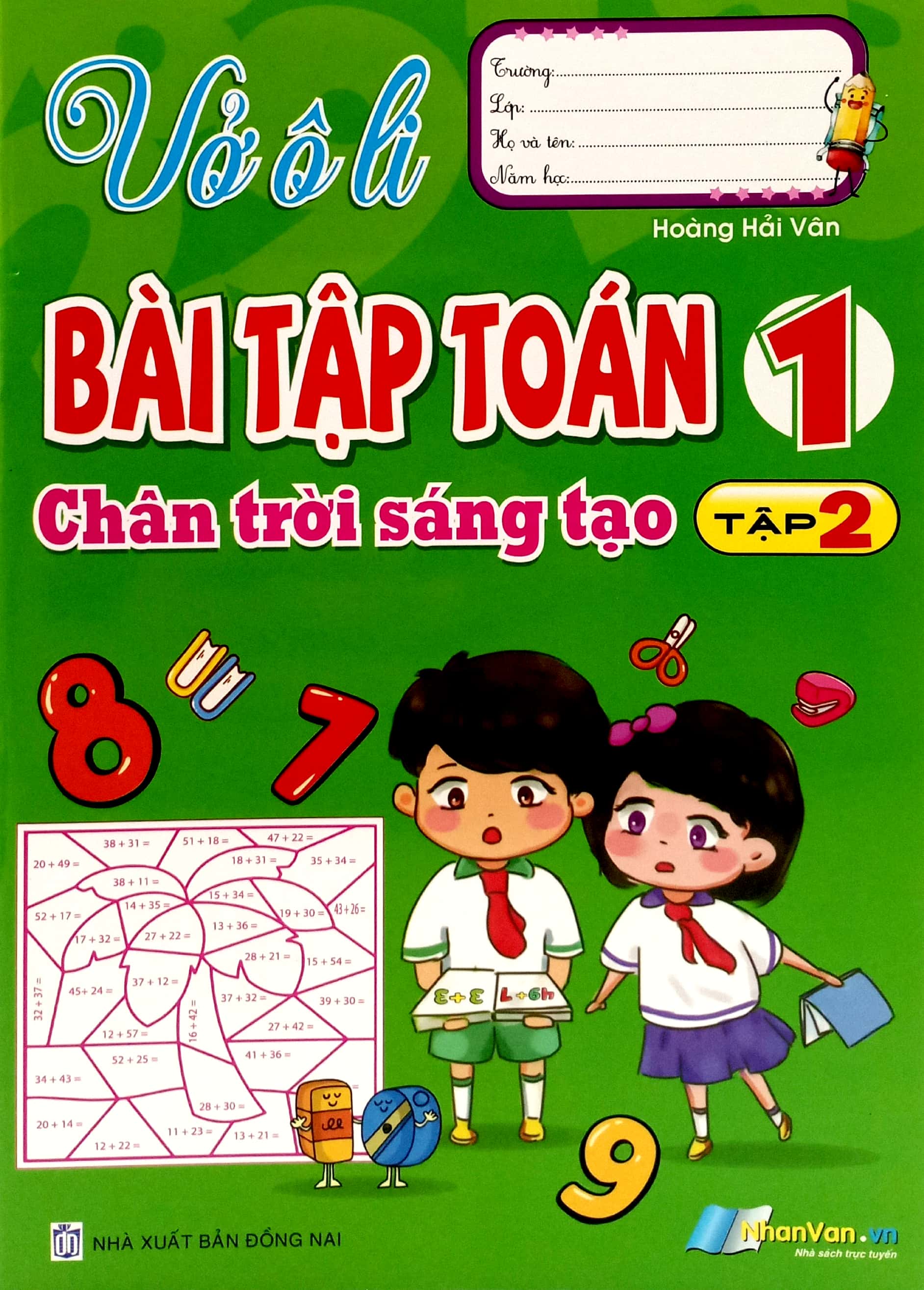 Bộ Vở Ô Li Bài Tập Toán 1 - Tập 2 (Chân Trời Sáng Tạo) - Ảnh 2