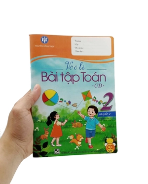 bộ vở ô li bài tập toán 2 - quyển 2 (cánh diều) (2023) - Ảnh 7