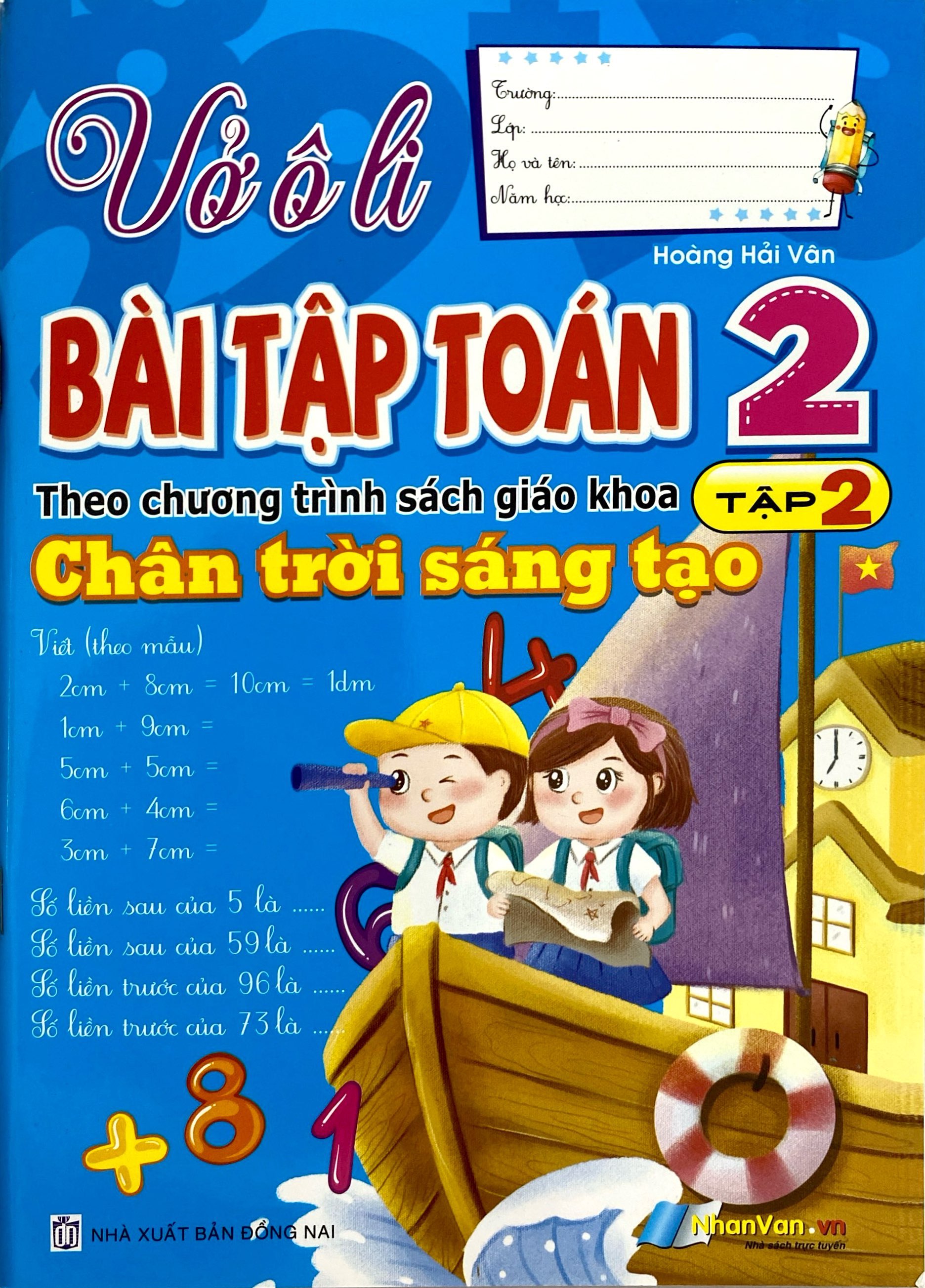 Bo
Vo O Li Bai Tap Toan 2 - Tap 2 (Theo Chuong Trinh Sach Giao Khoa Chan Troi Sang Tao) - Ảnh 2