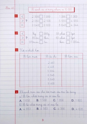 bộ vở ô li bài tập toán 3 - quyển 2 (biên soạn theo chương trình sgk "kết nối tri thức với cuộc sống") - Ảnh 5