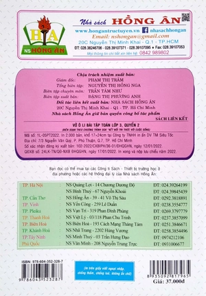 bộ vở ô li bài tập toán 3 - quyển 2 (biên soạn theo chương trình sgk "kết nối tri thức với cuộc sống") - Ảnh 6