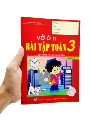bộ vở ô li bài tập toán 3 - quyển 2 (biên soạn theo chương trình sgk "kết nối tri thức với cuộc sống") - Ảnh 7