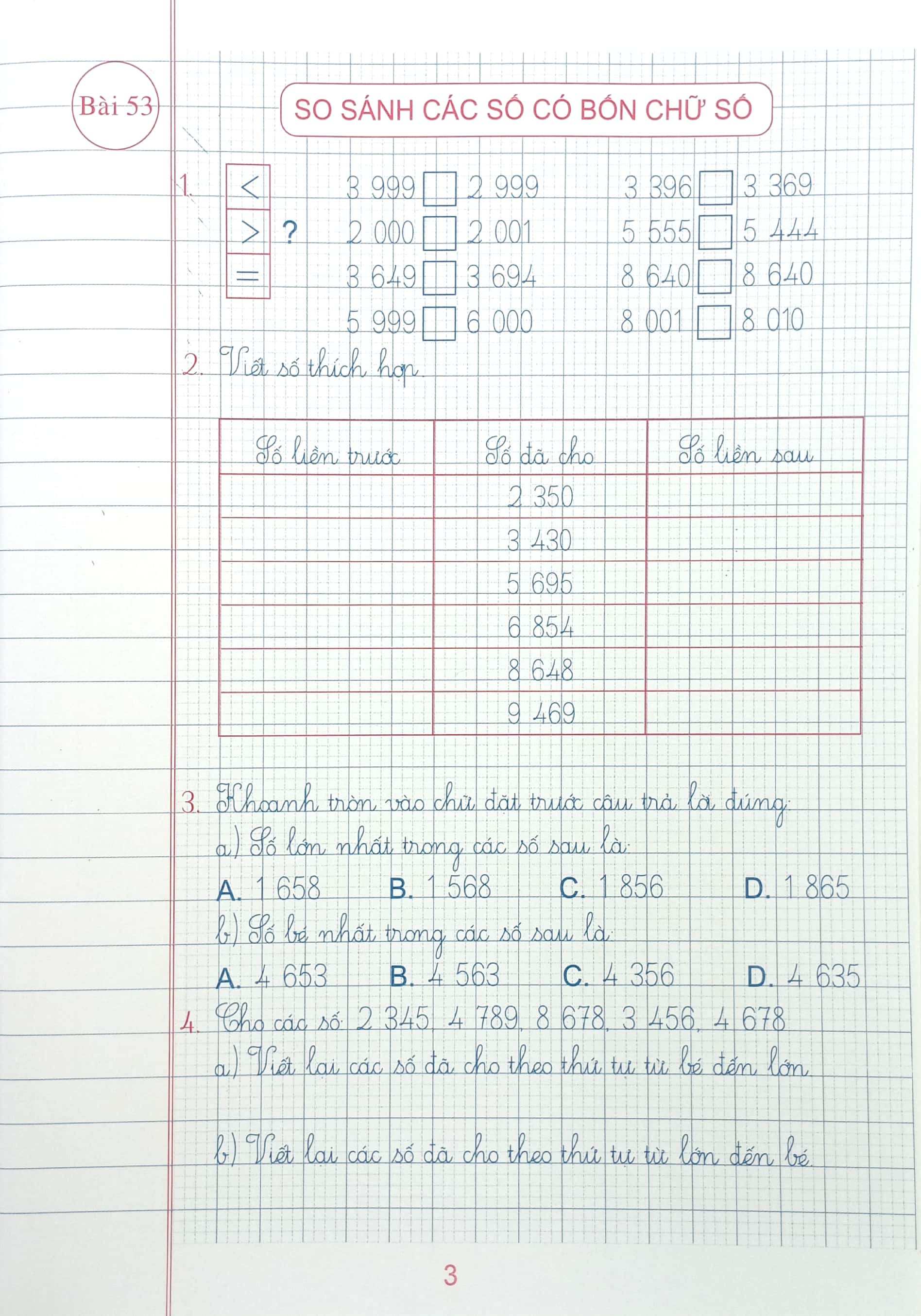 bộ vở ô li bài tập toán 3 - quyển 2 (dùng kèm bộ sách chân trời sáng tạo) - Ảnh 5